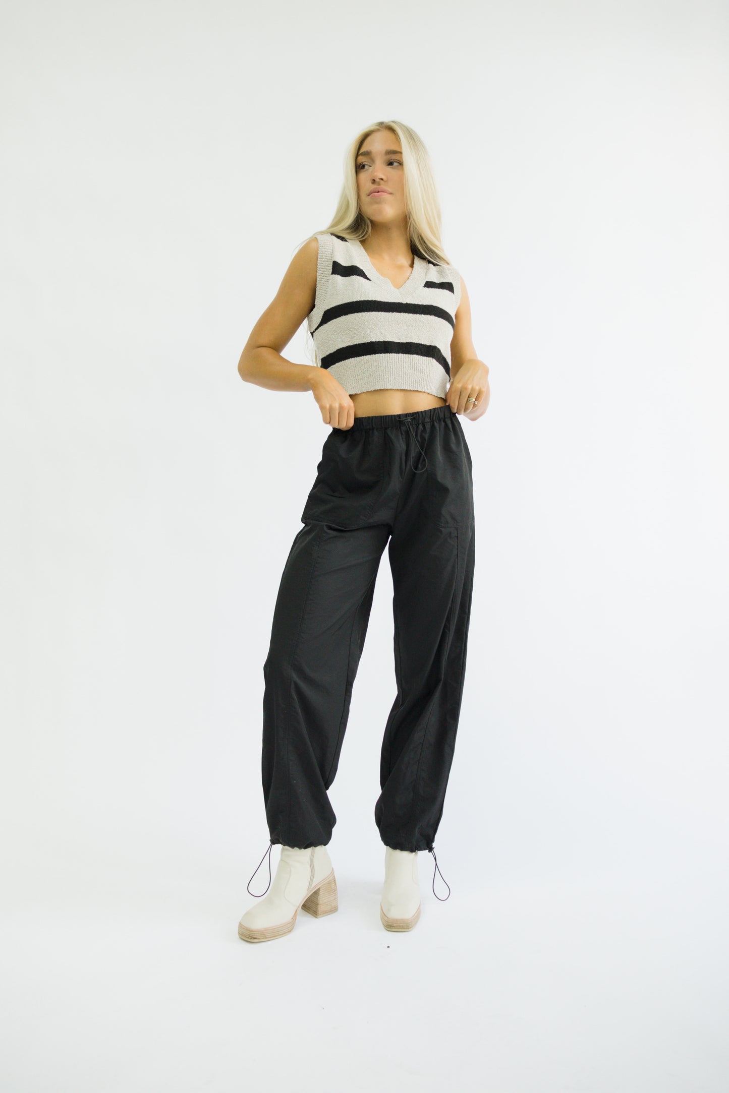 Brooklyn Stripe Sweater Vest