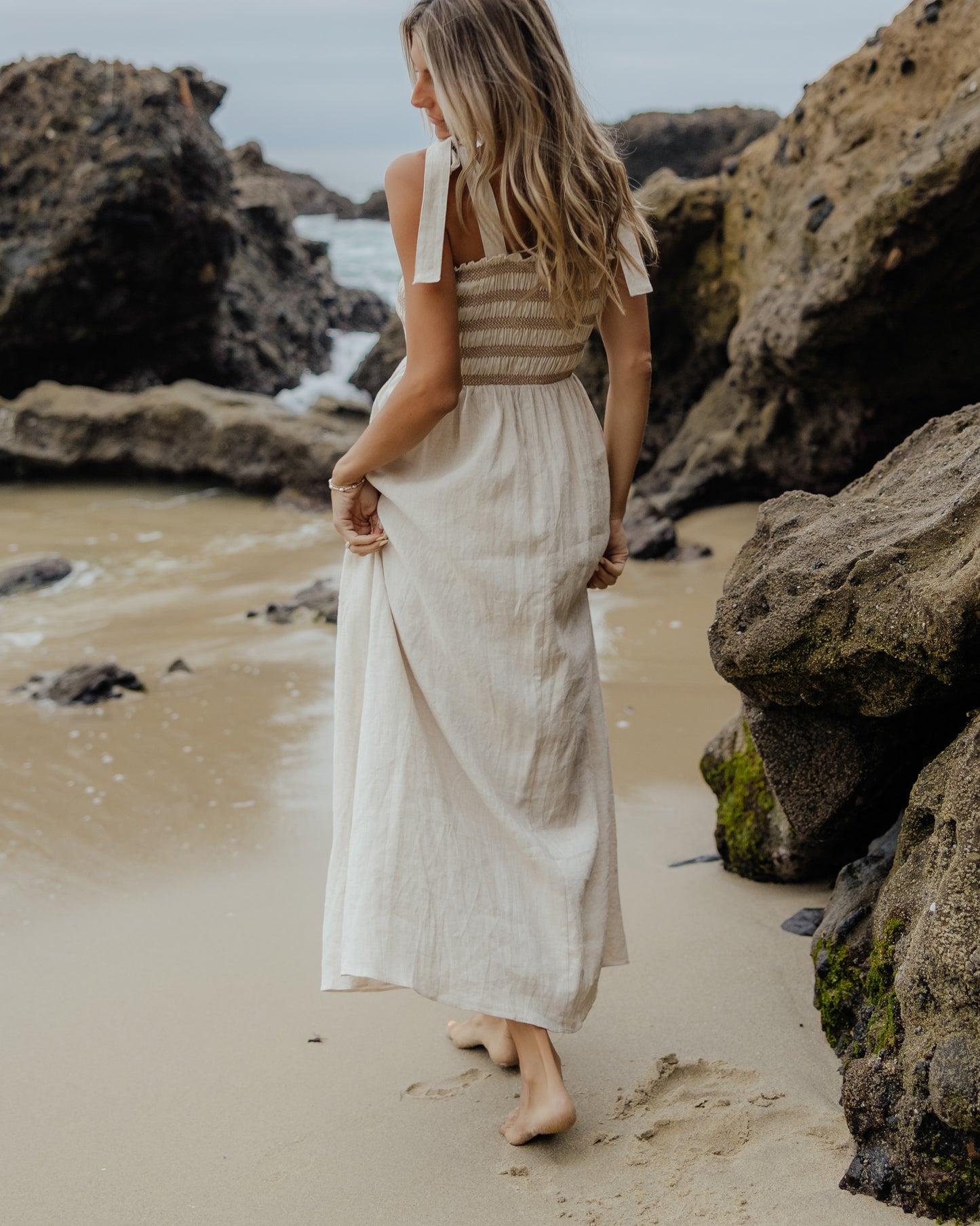 Brontë Smocked Dress