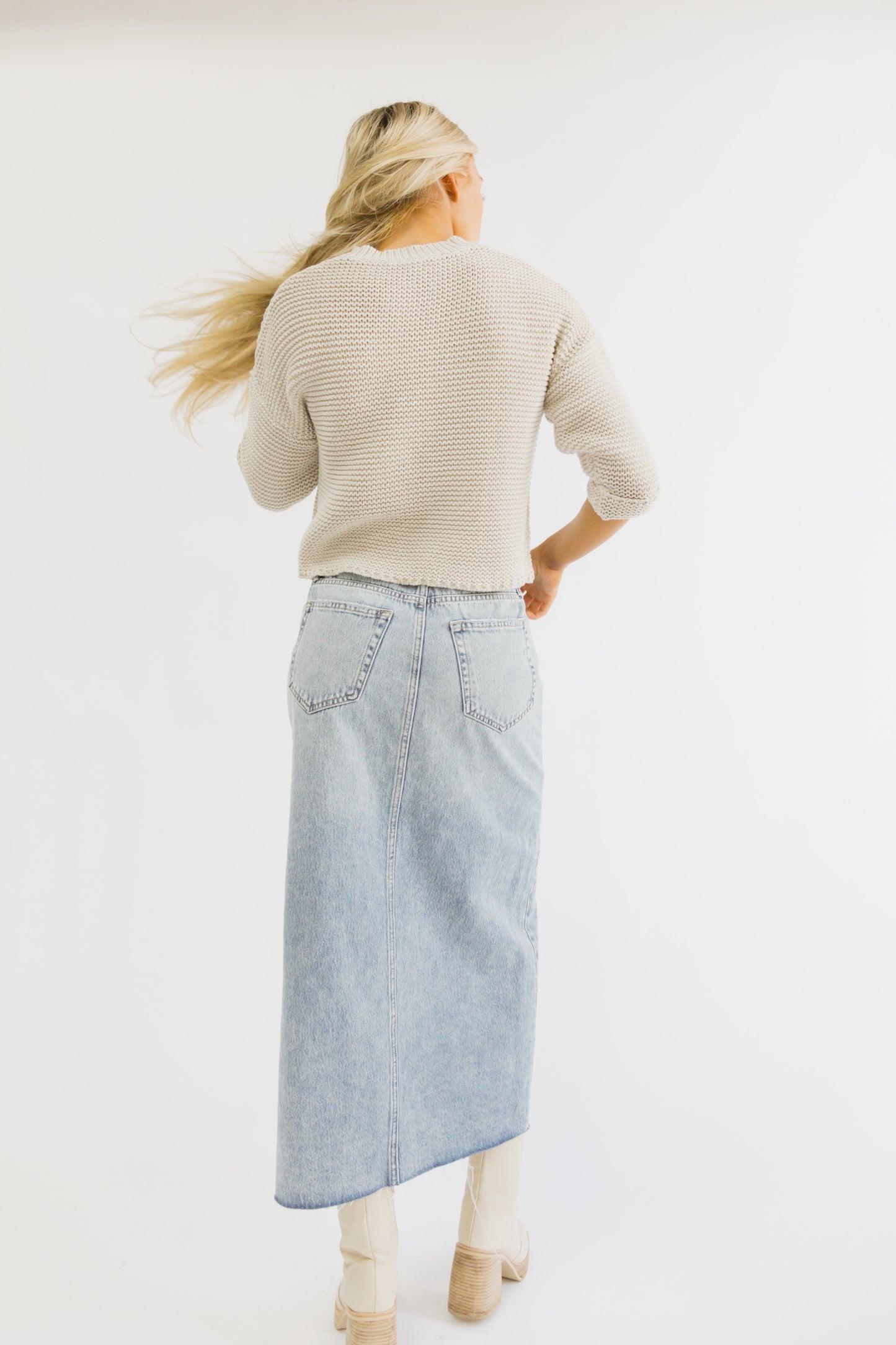 Cool Girl Denim Skirt