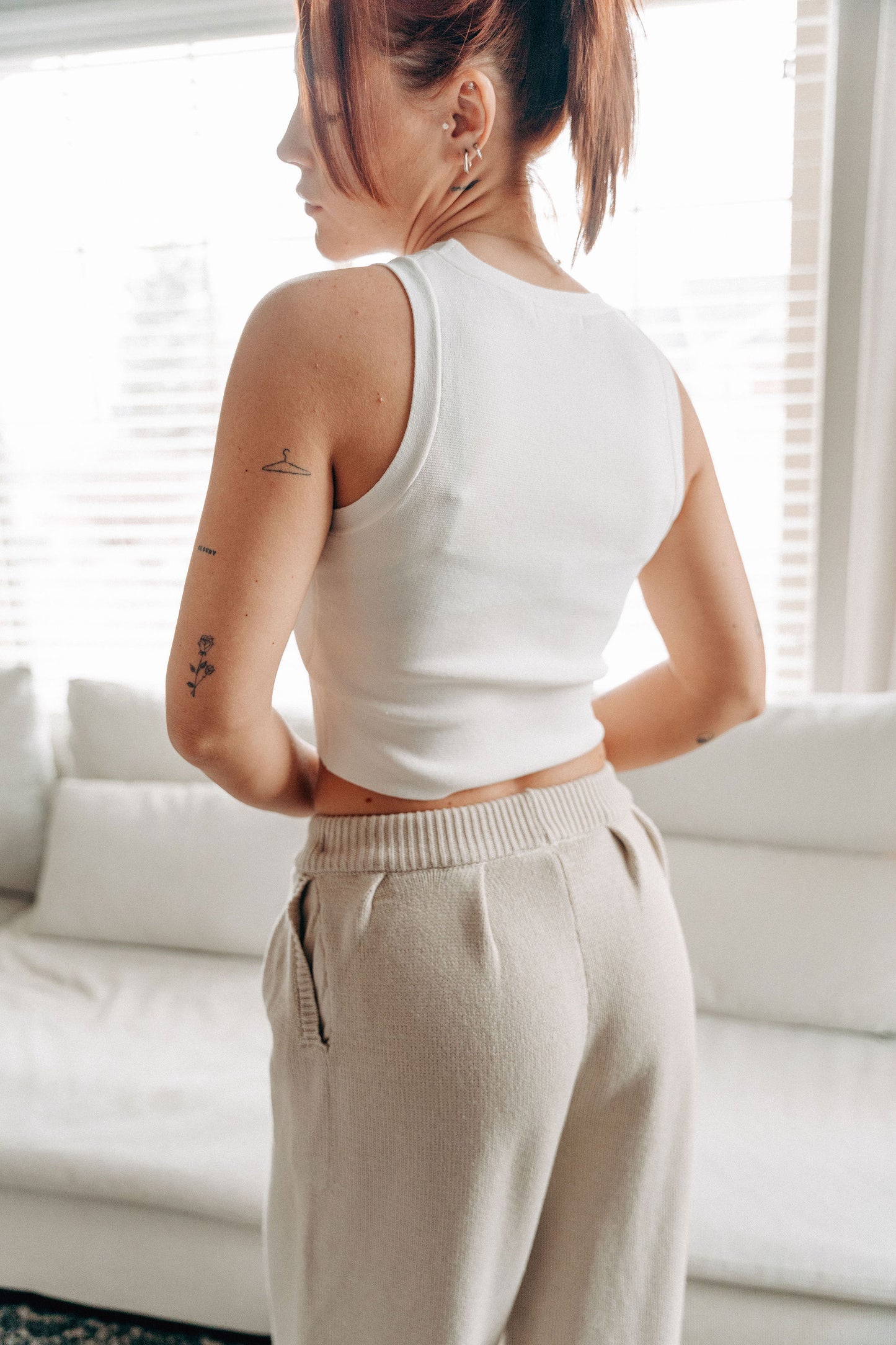 So Chic Tank // White