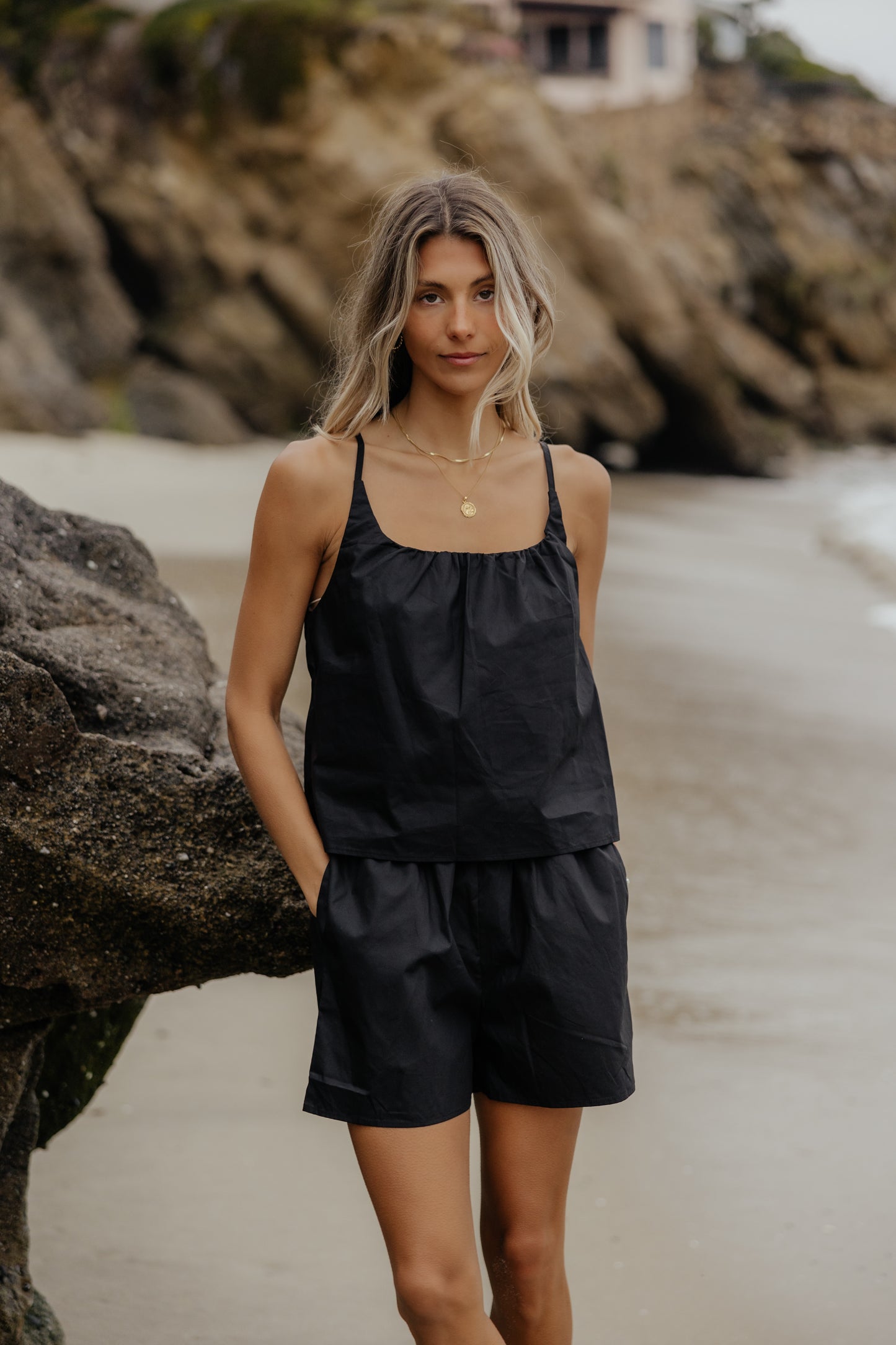 Sydney Poplin Tank & Shorts Set