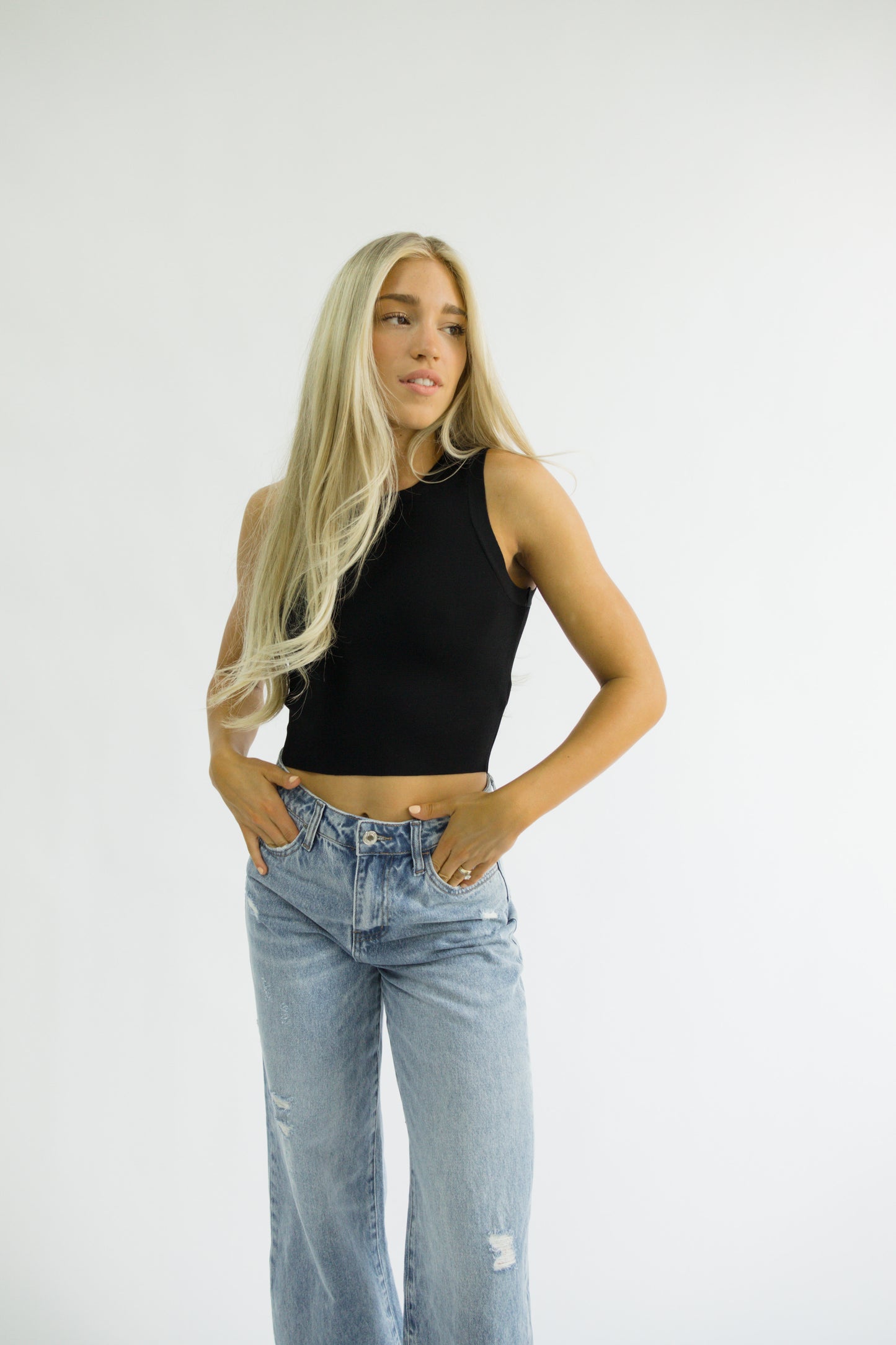 So Chic Tank // Black