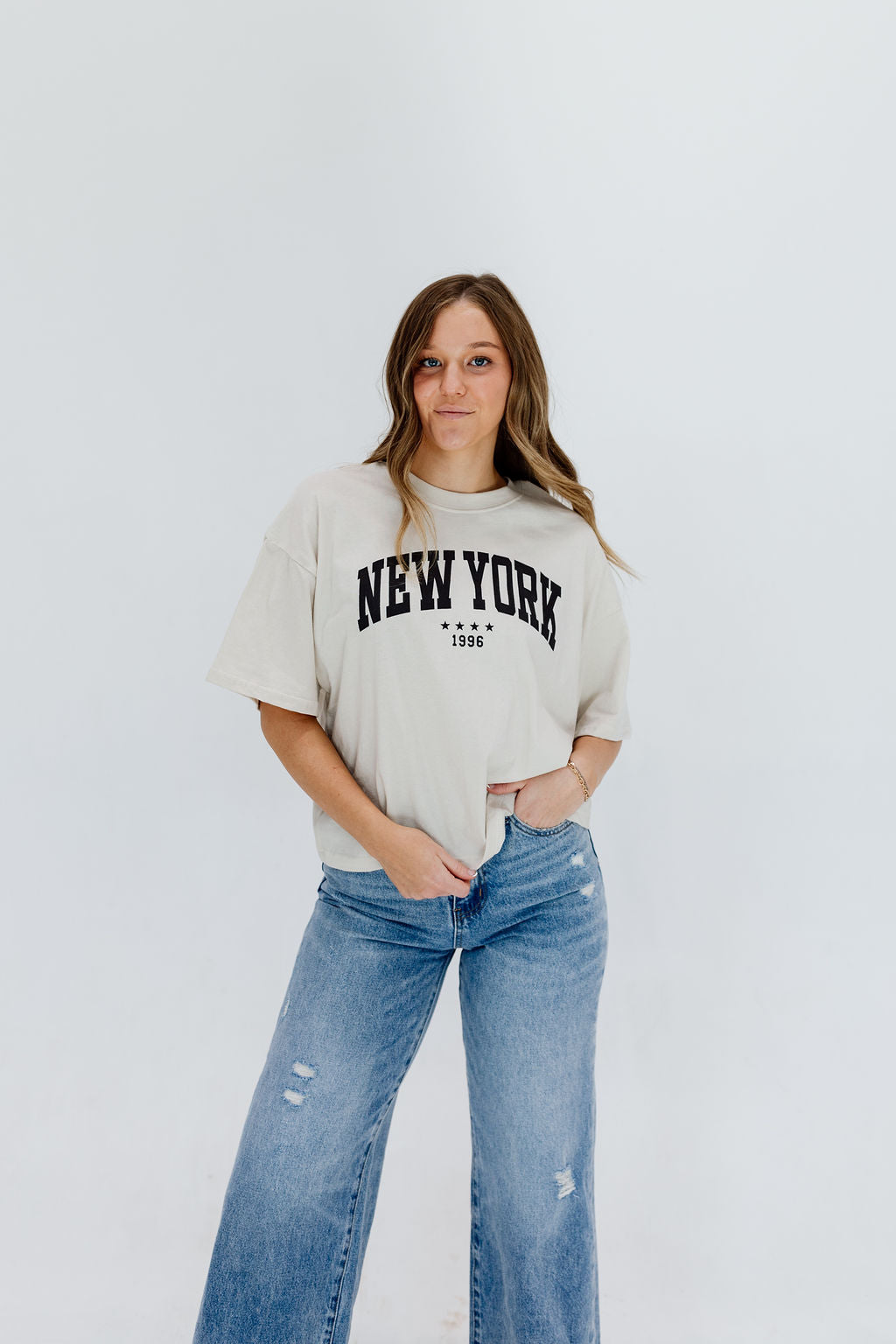 New York Boxy Tee