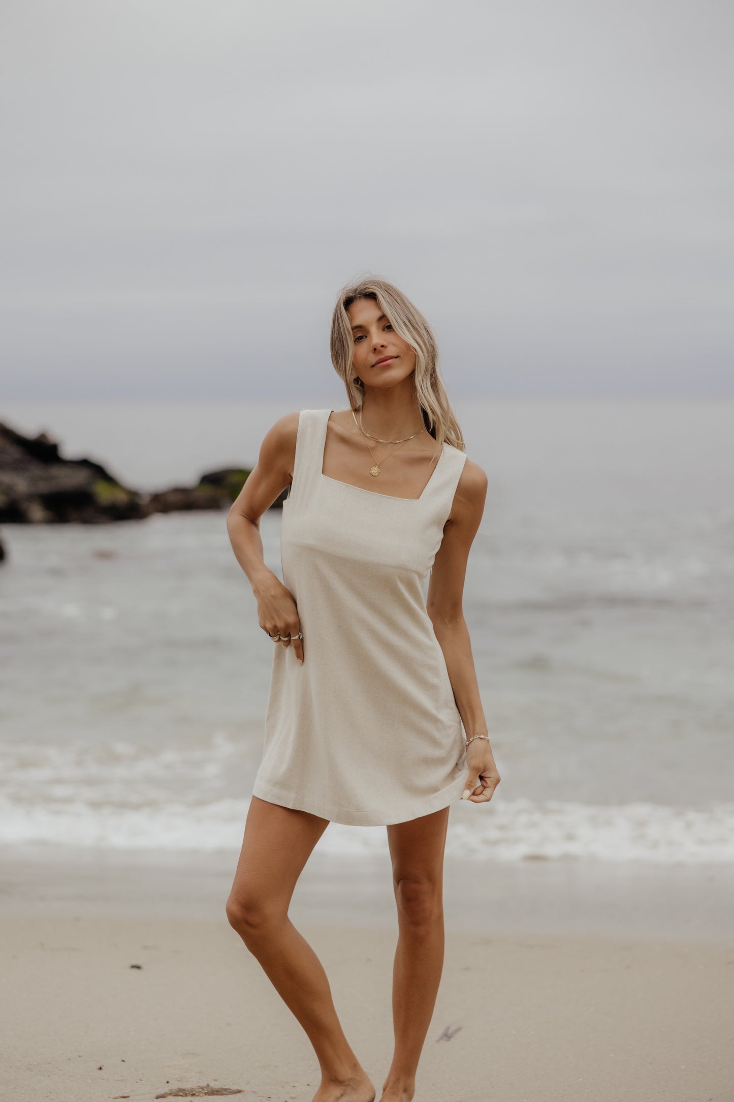 Shelley Dress // Oatmeal