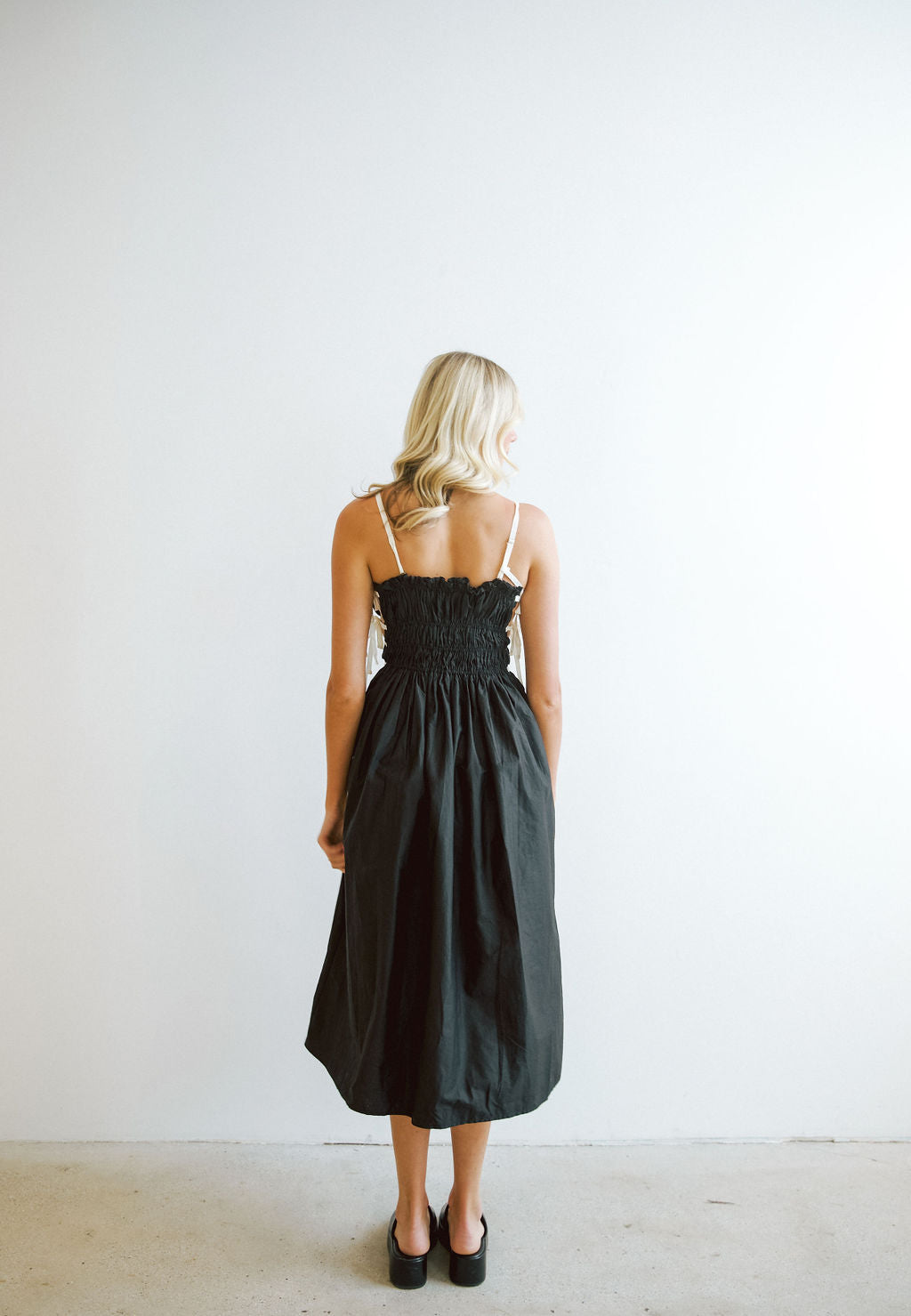 Josie Contrast Tie Dress