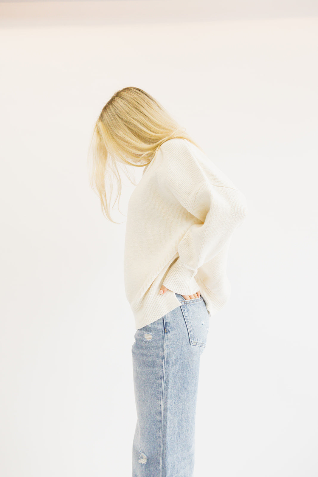 Emery Sweater // Ivory