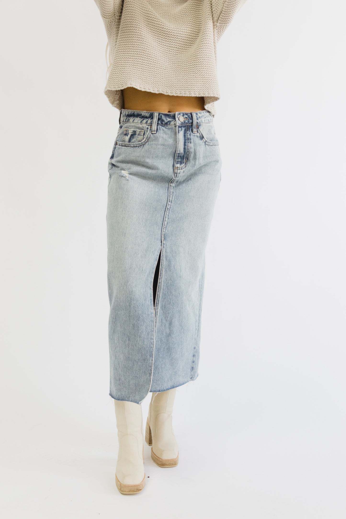 Cool Girl Denim Skirt