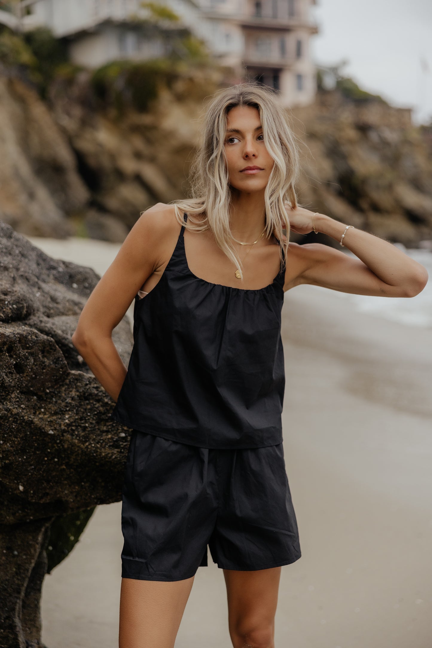 Sydney Poplin Tank & Shorts Set