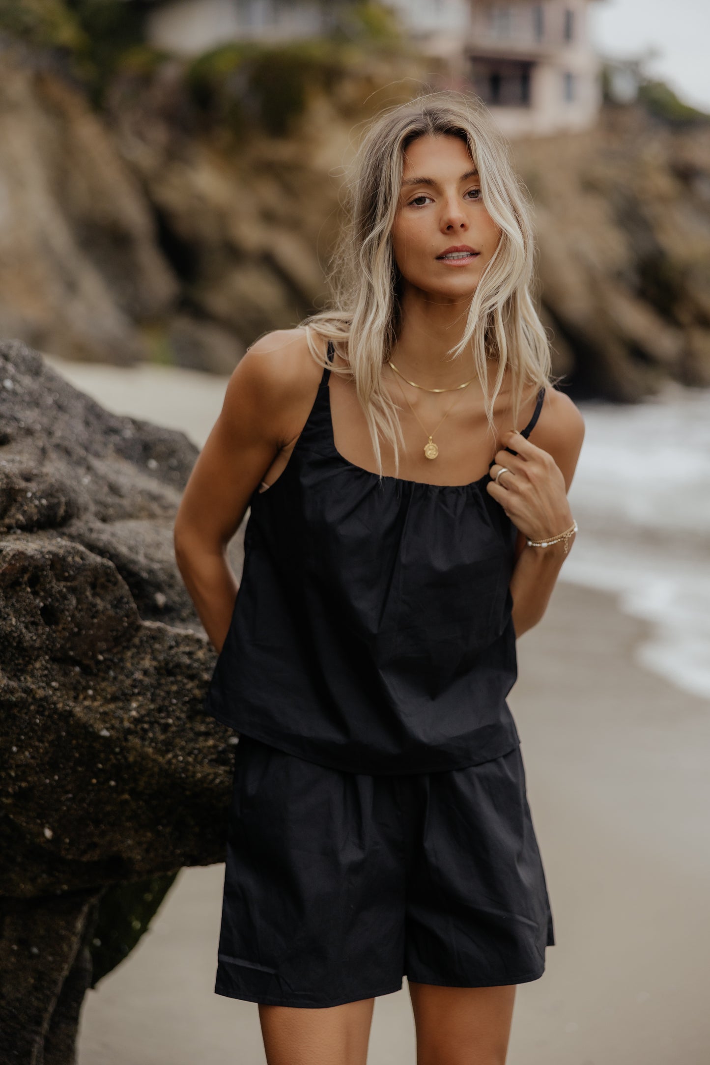 Sydney Poplin Tank & Shorts Set
