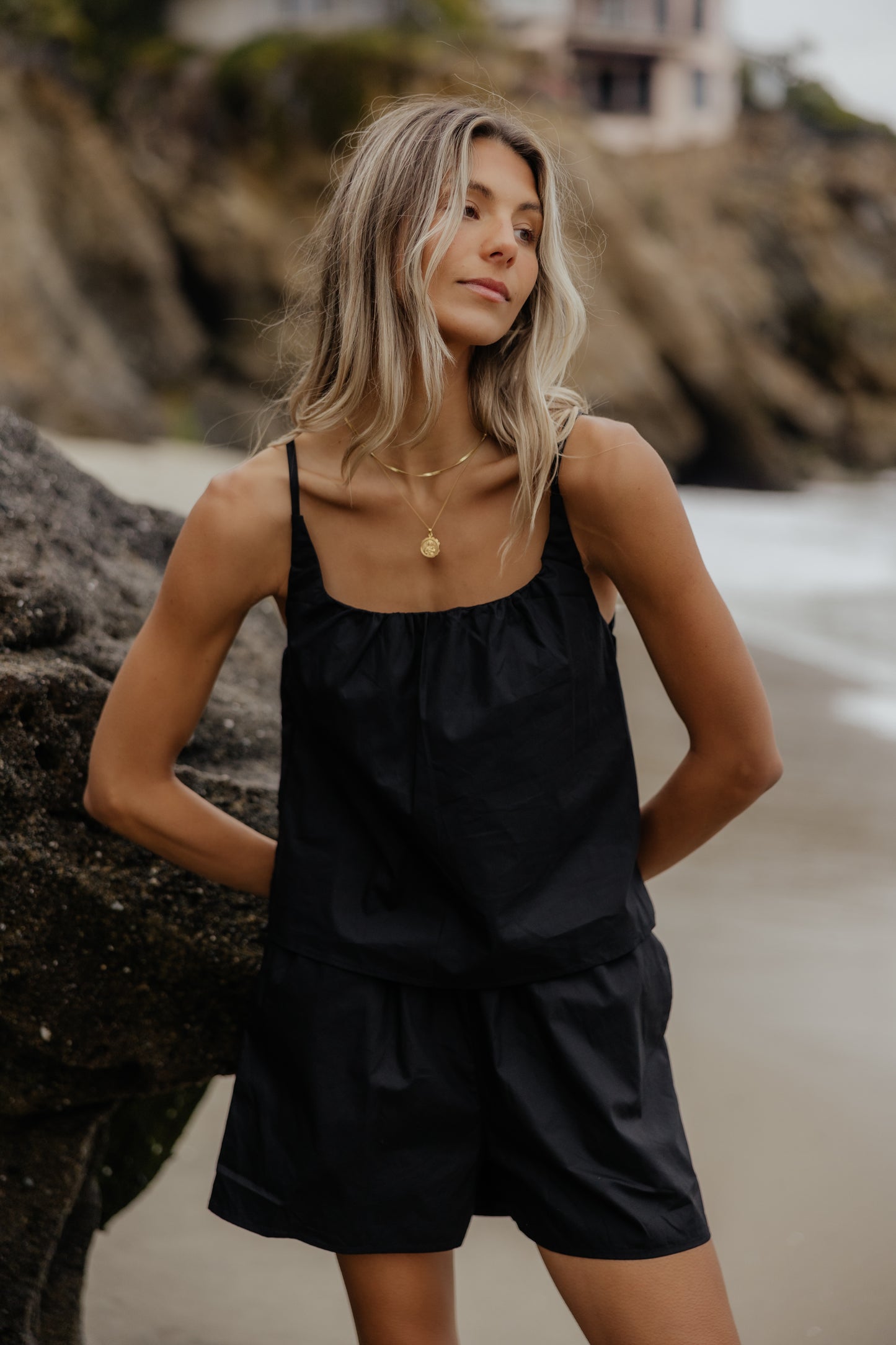 Sydney Poplin Tank & Shorts Set