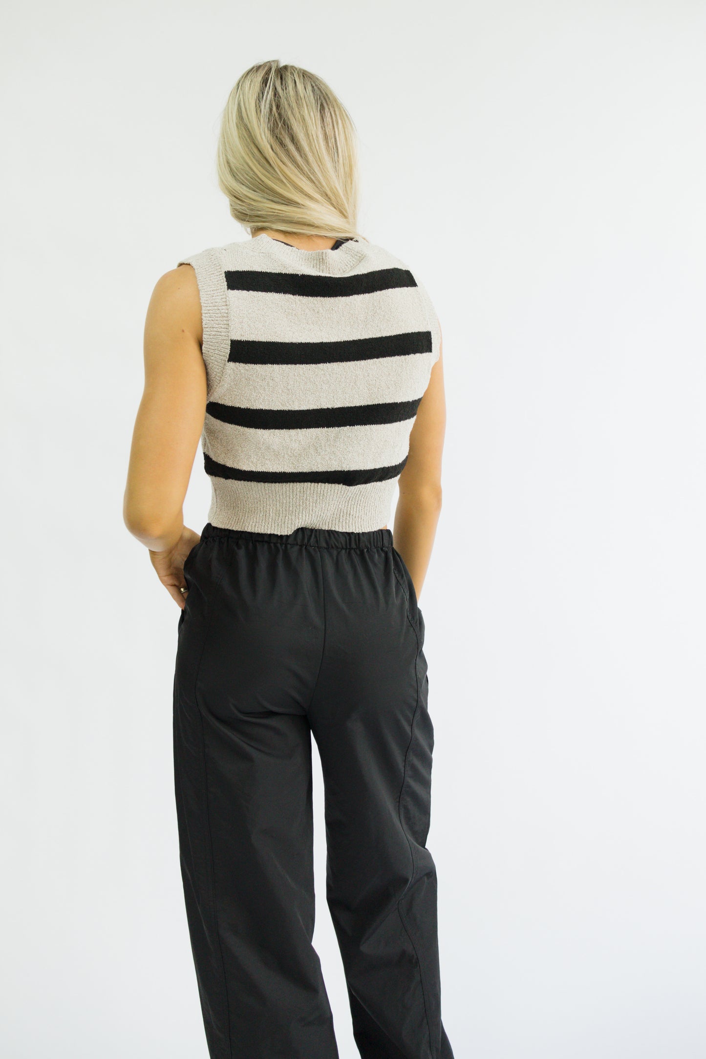 Brooklyn Stripe Sweater Vest