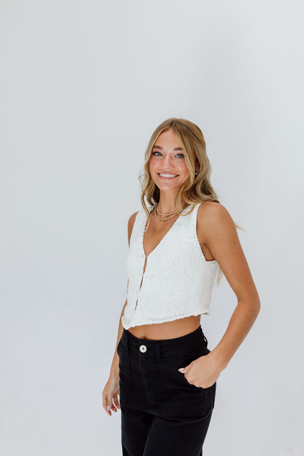 Erika Knit Vest Top