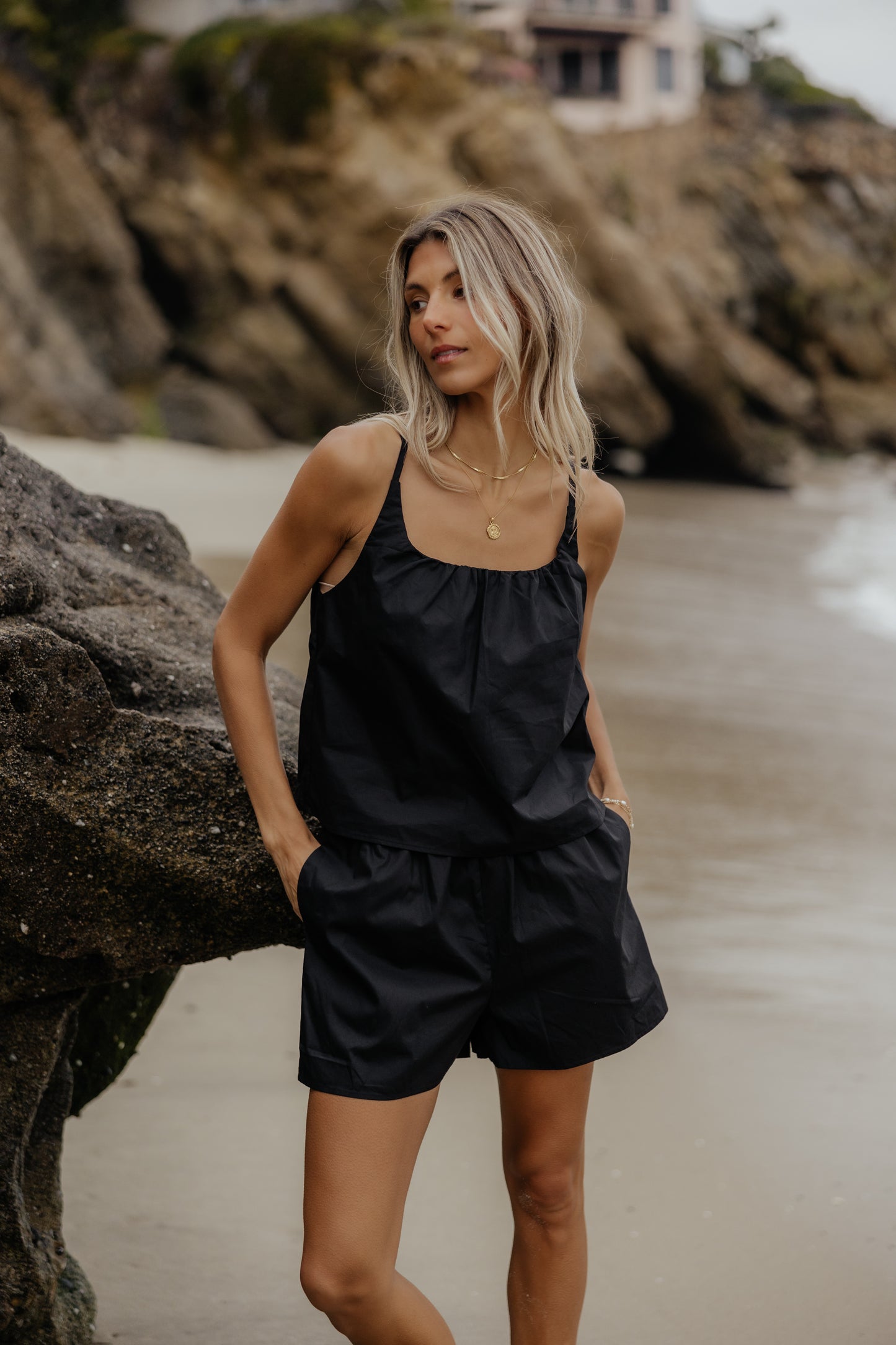 Sydney Poplin Tank & Shorts Set