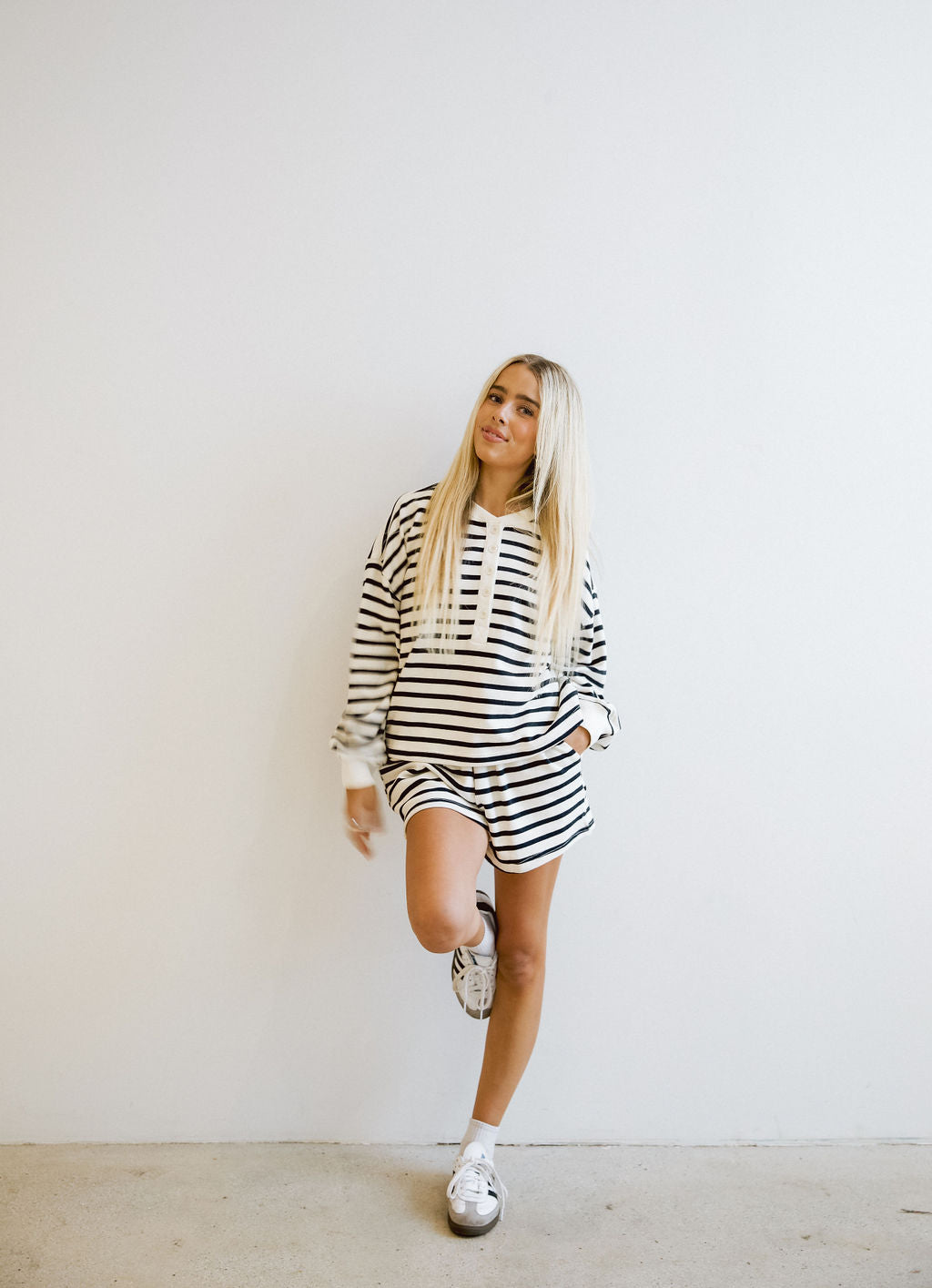 Rhea Stripe Shorts