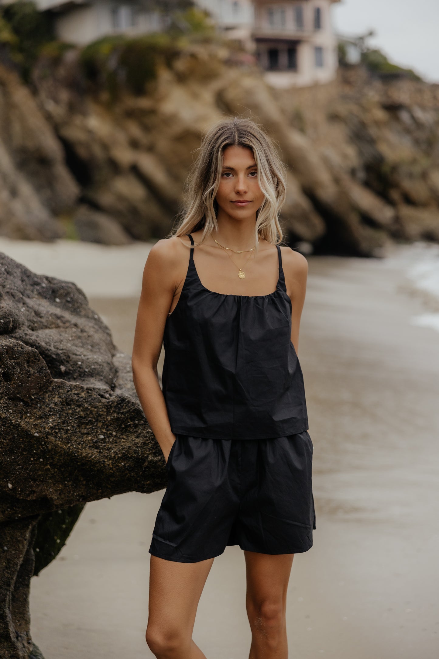 Sydney Poplin Tank & Shorts Set