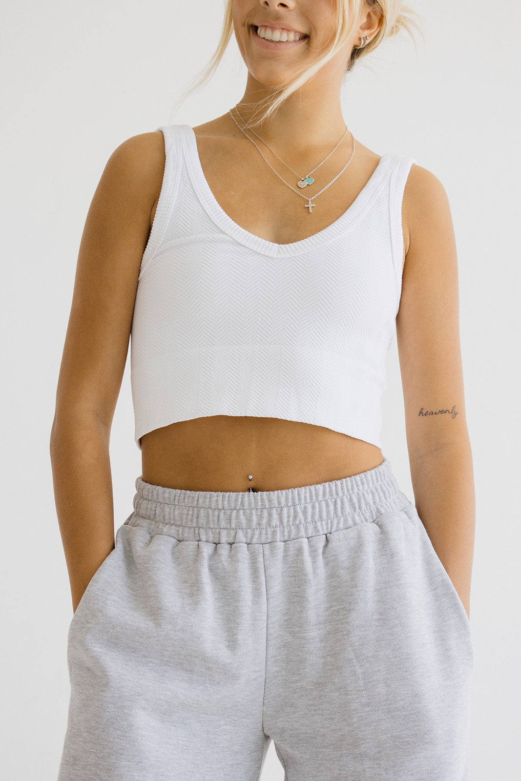 Coco Tank // White