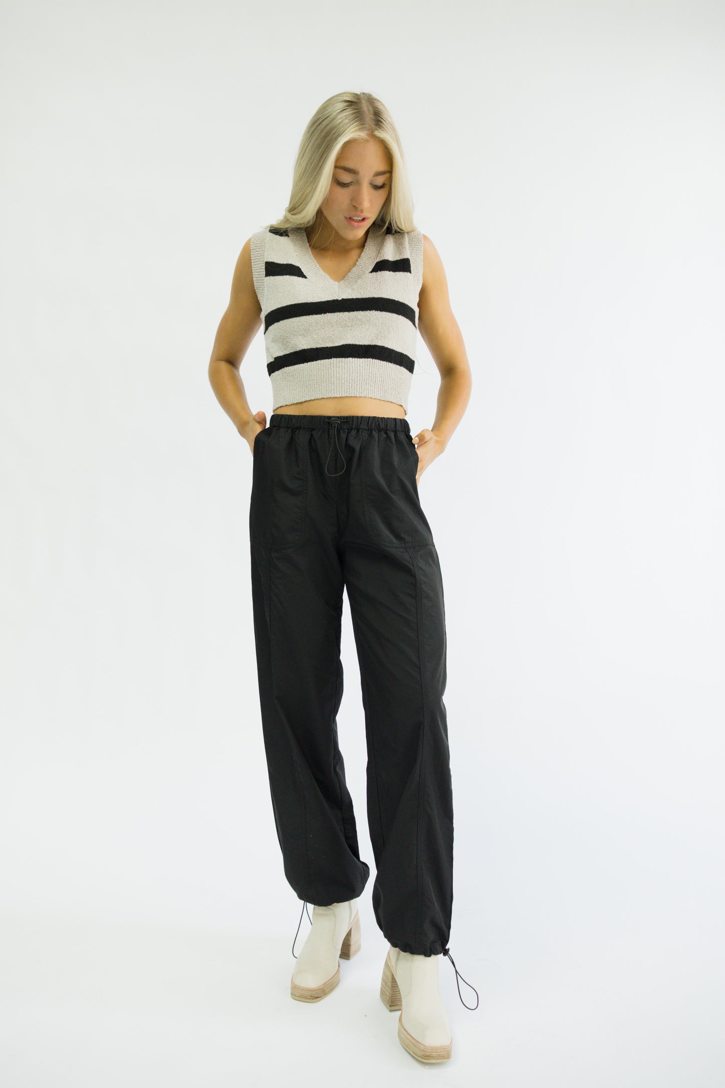Brooklyn Stripe Sweater Vest