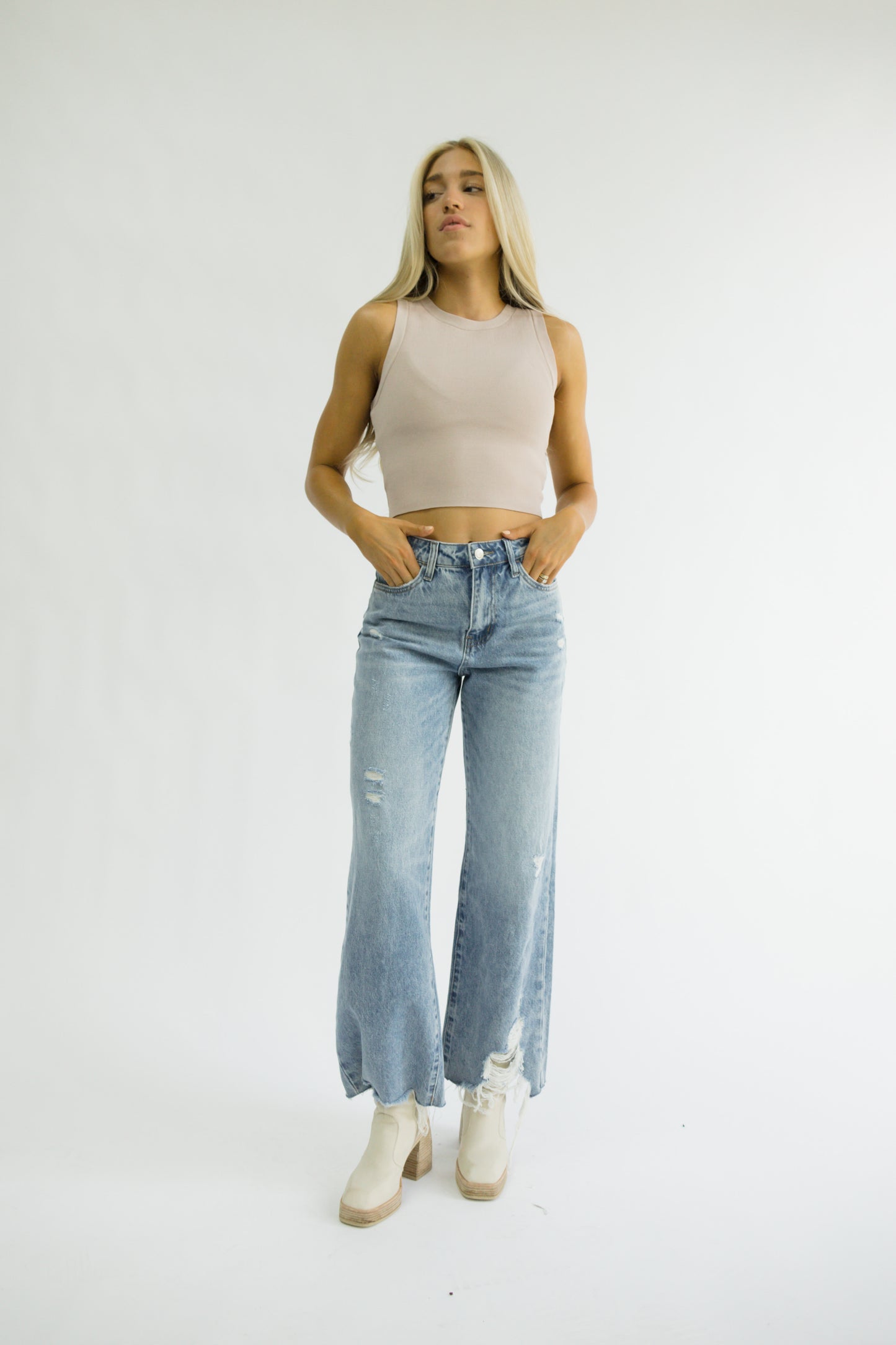 So Chic Tank // Blush