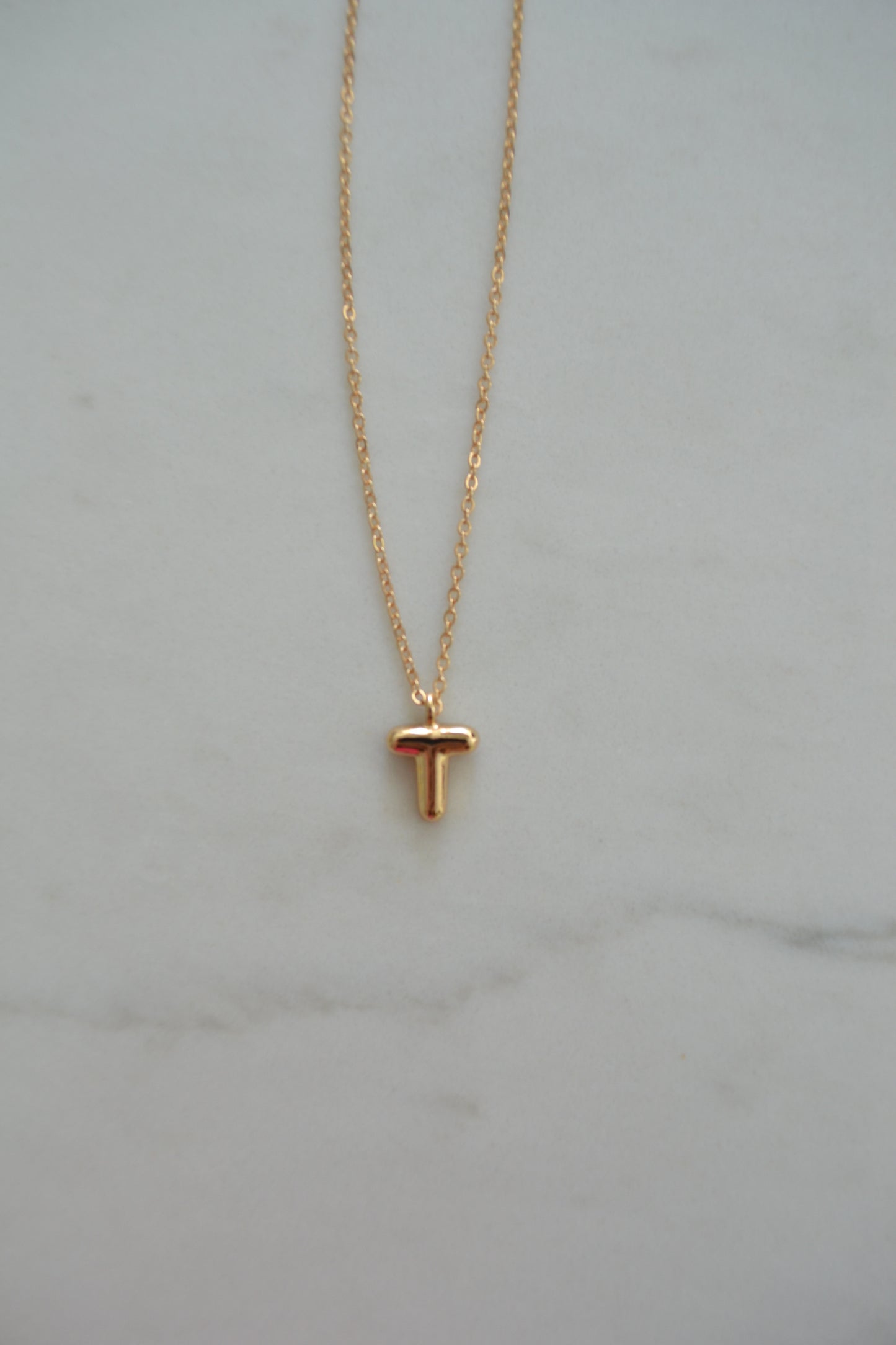 Bubble Letter Necklace