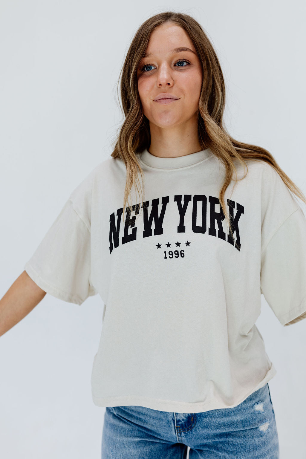 New York Boxy Tee