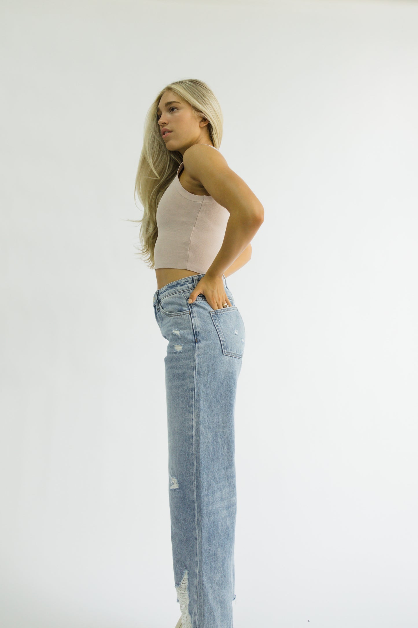 So Chic Tank // Blush