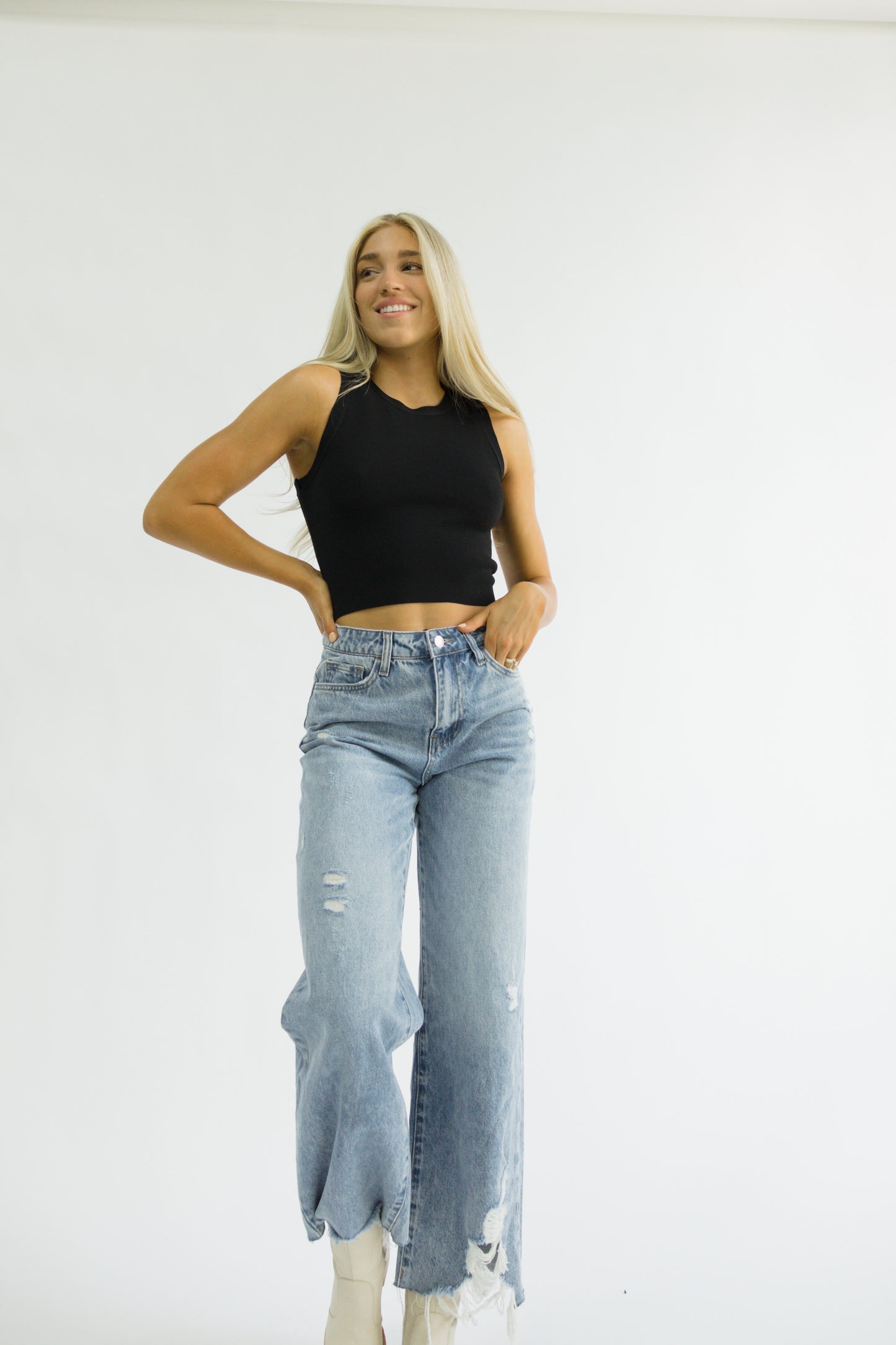 So Chic Tank // Black