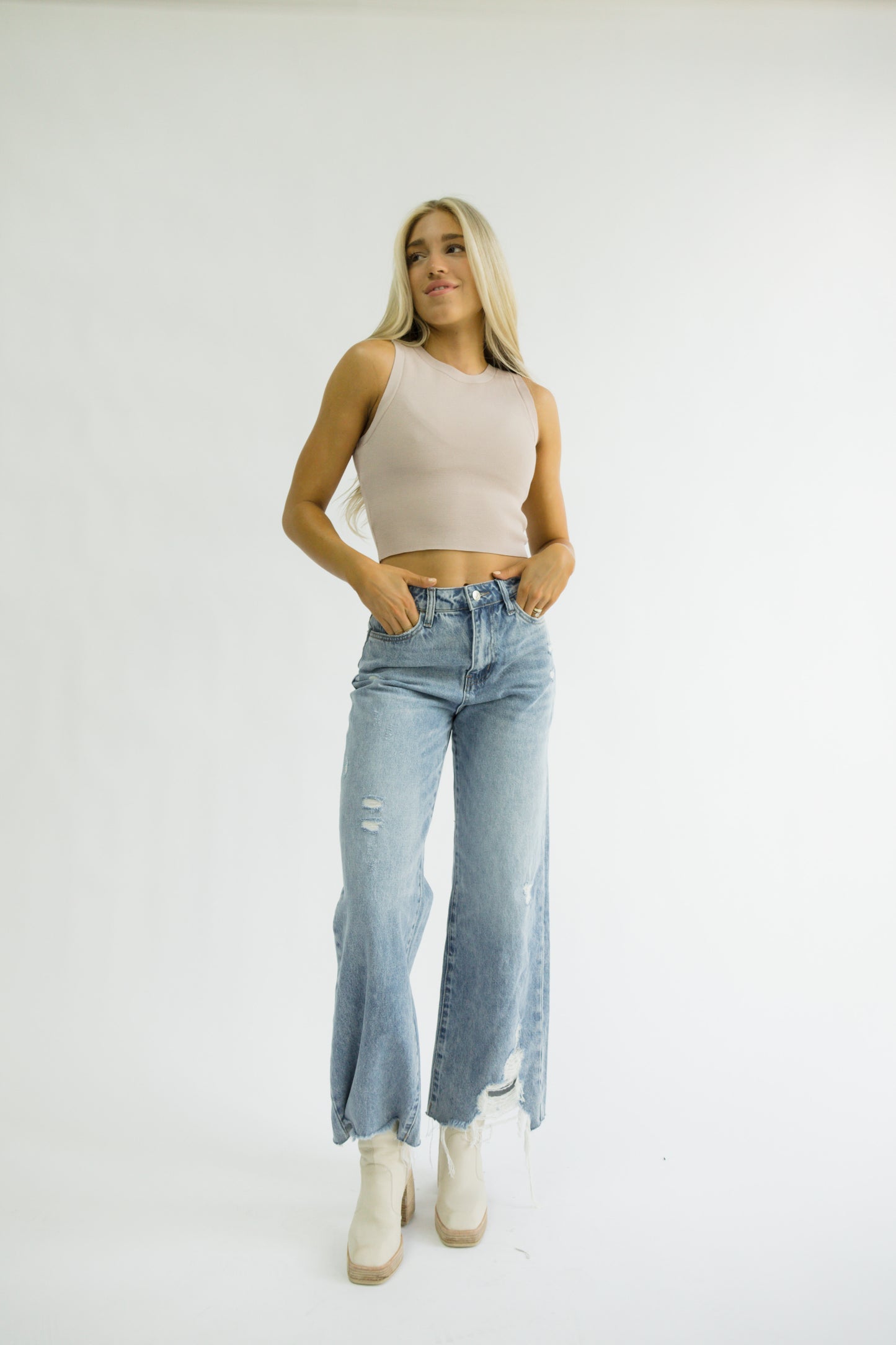 So Chic Tank // Blush