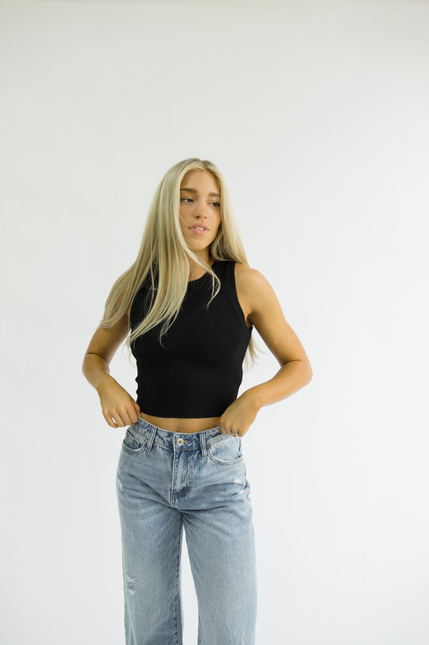 So Chic Tank // Black