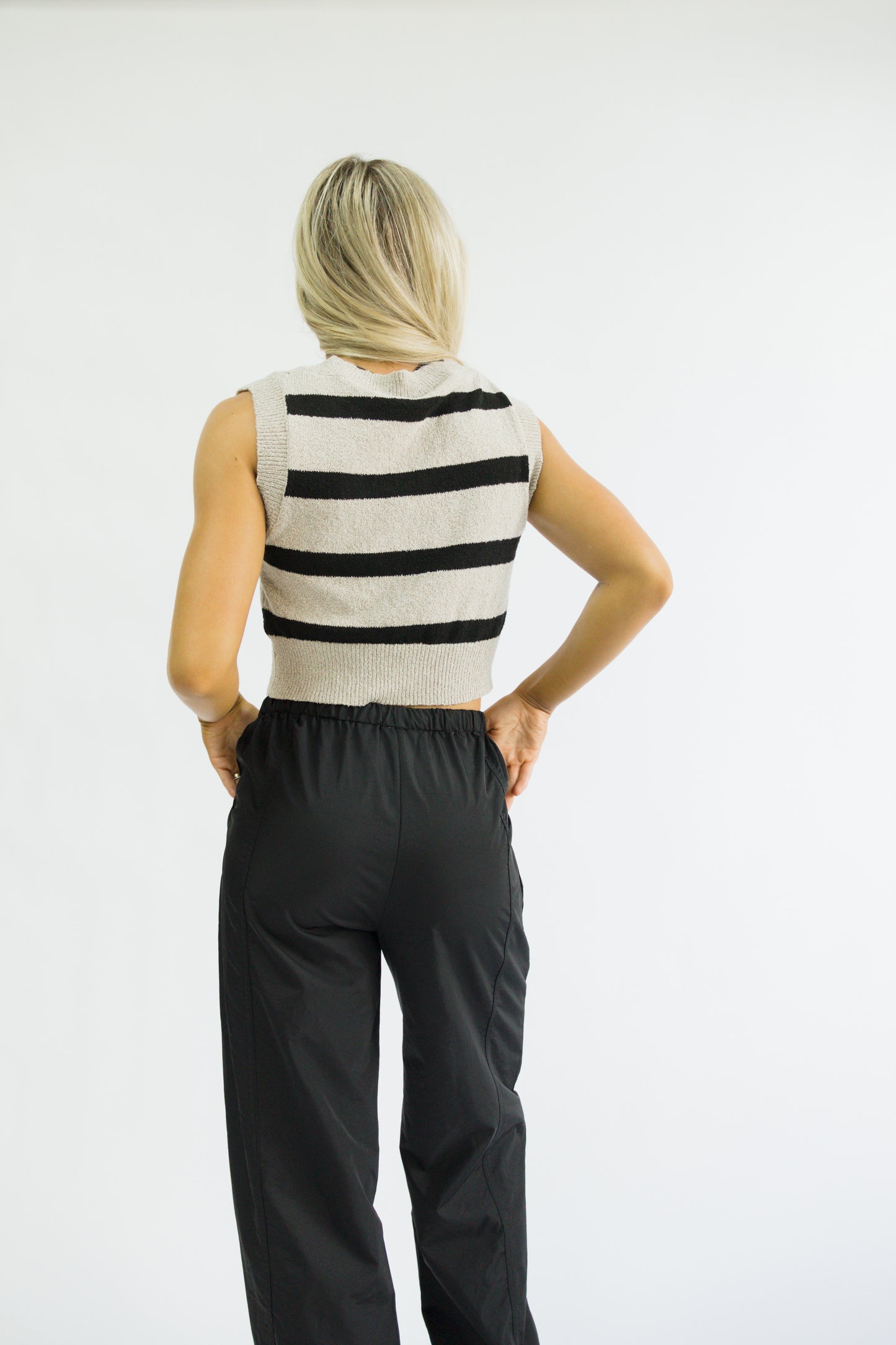 Brooklyn Stripe Sweater Vest