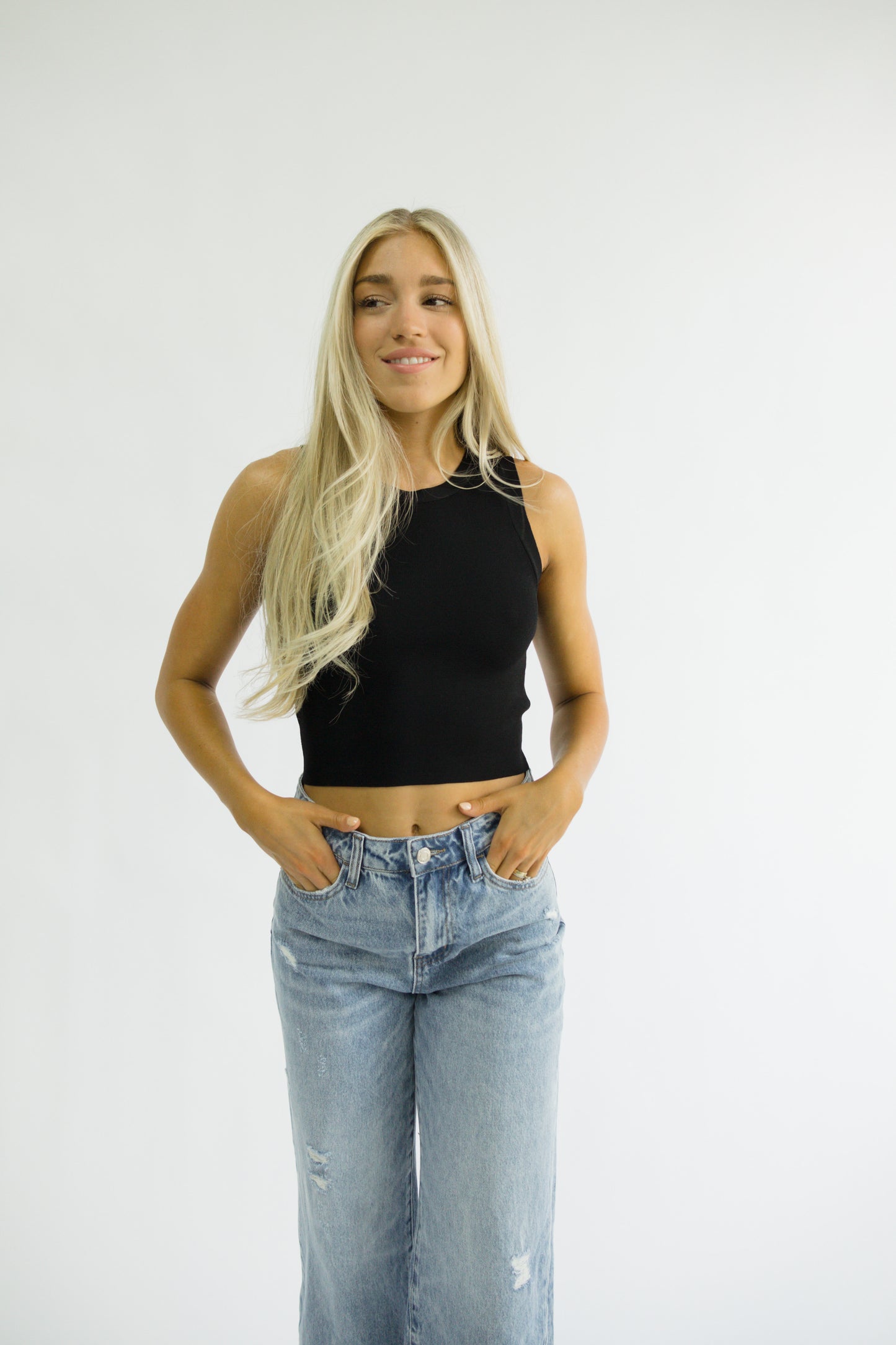 So Chic Tank // Black