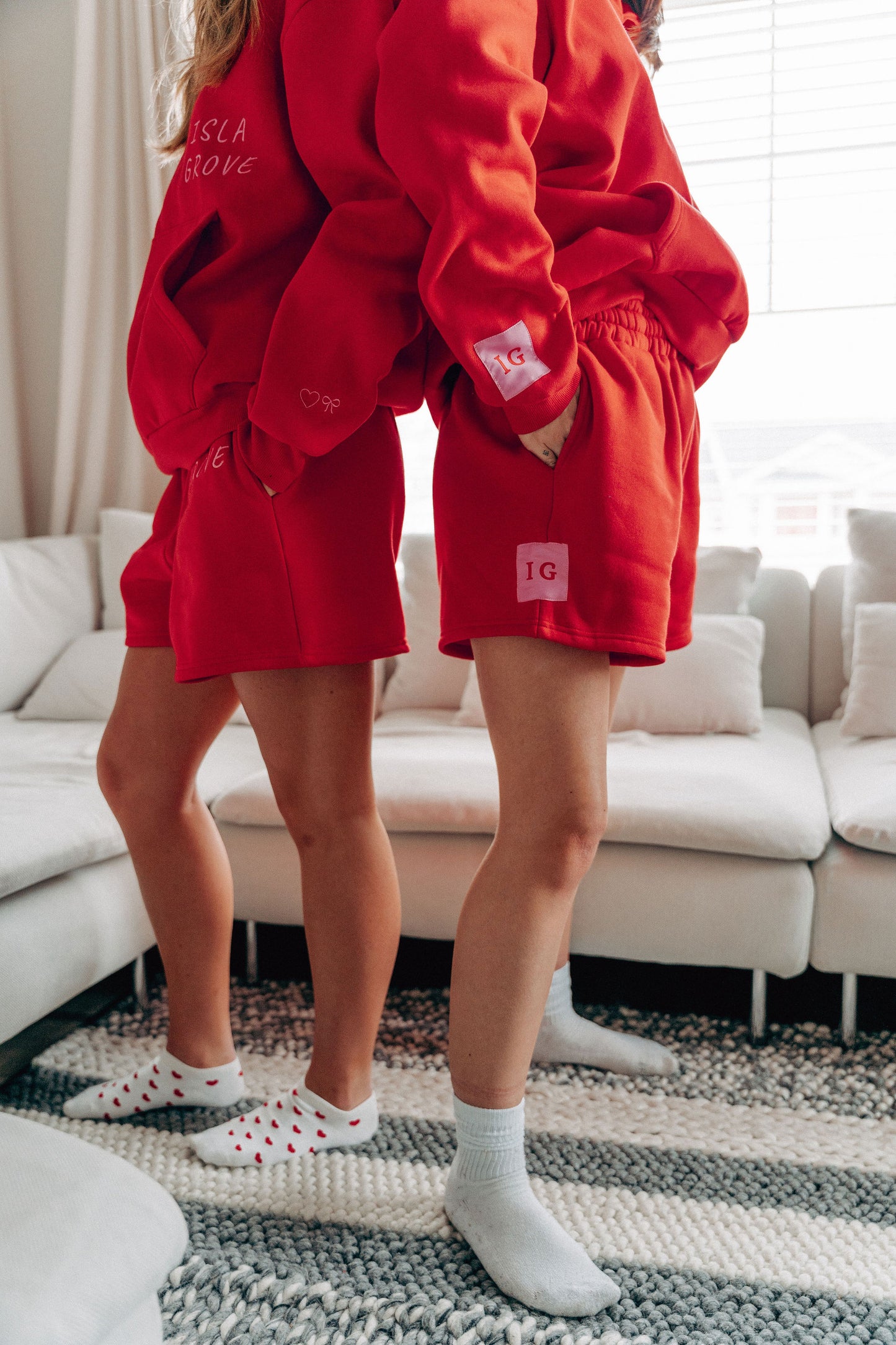 Isla Grove Original Sweatshorts // Berry