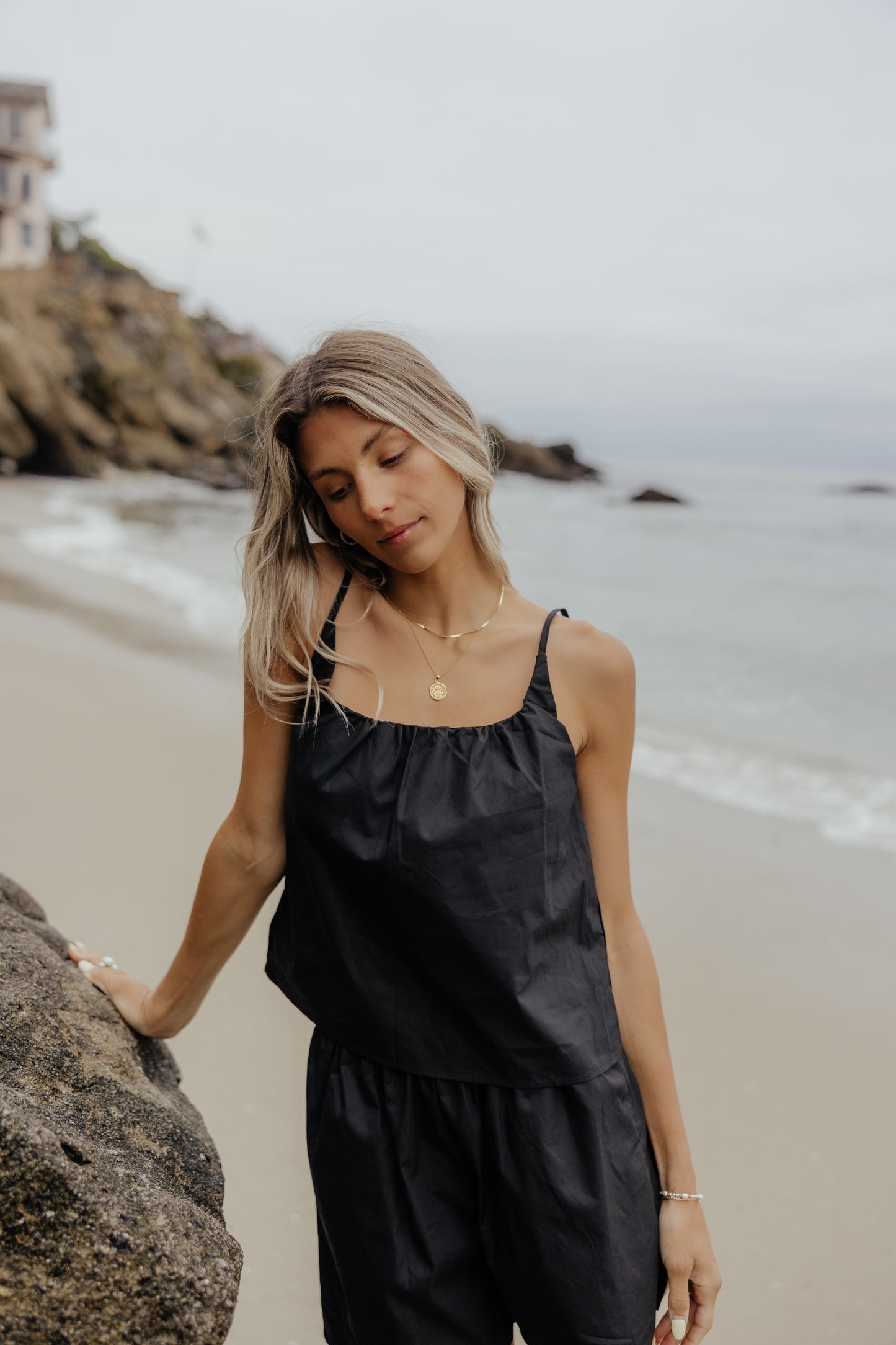 Sydney Poplin Tank & Shorts Set
