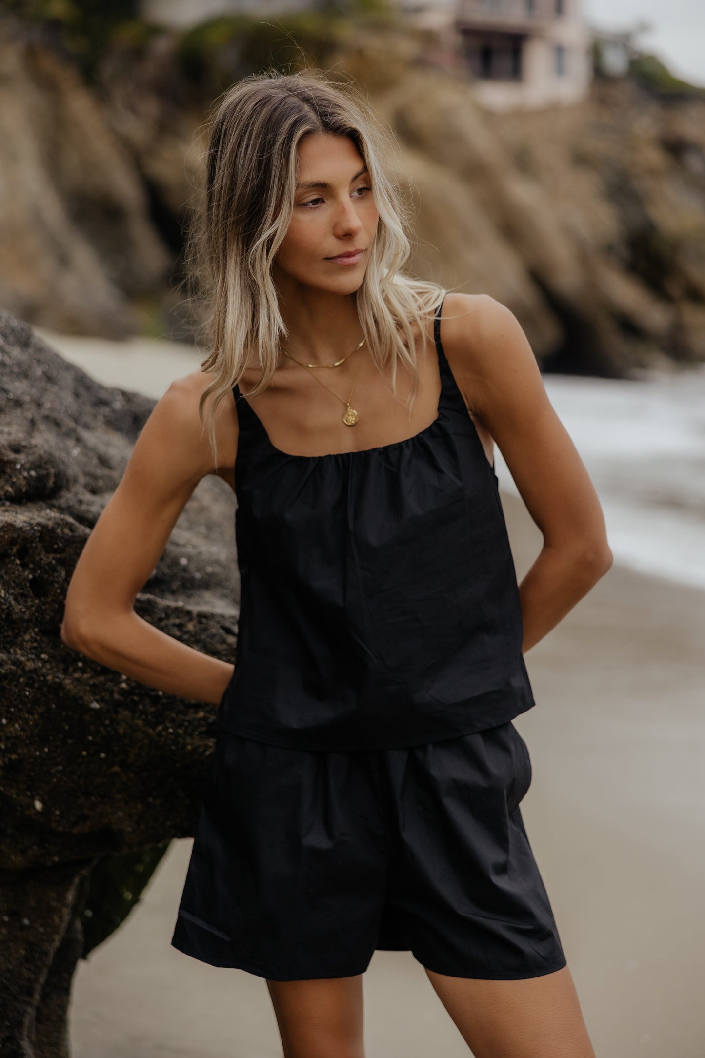 Sydney Poplin Tank & Shorts Set