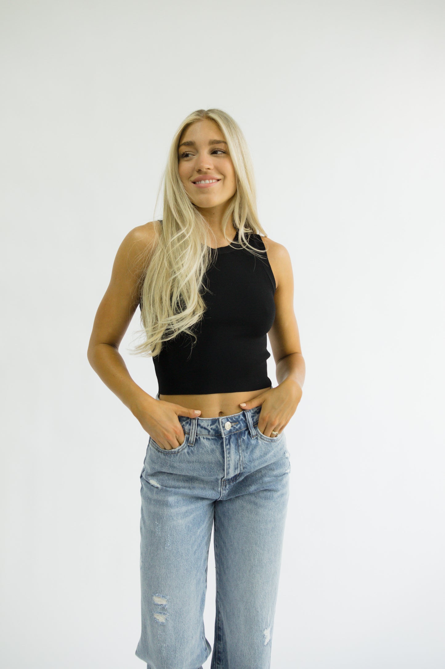 So Chic Tank // Black