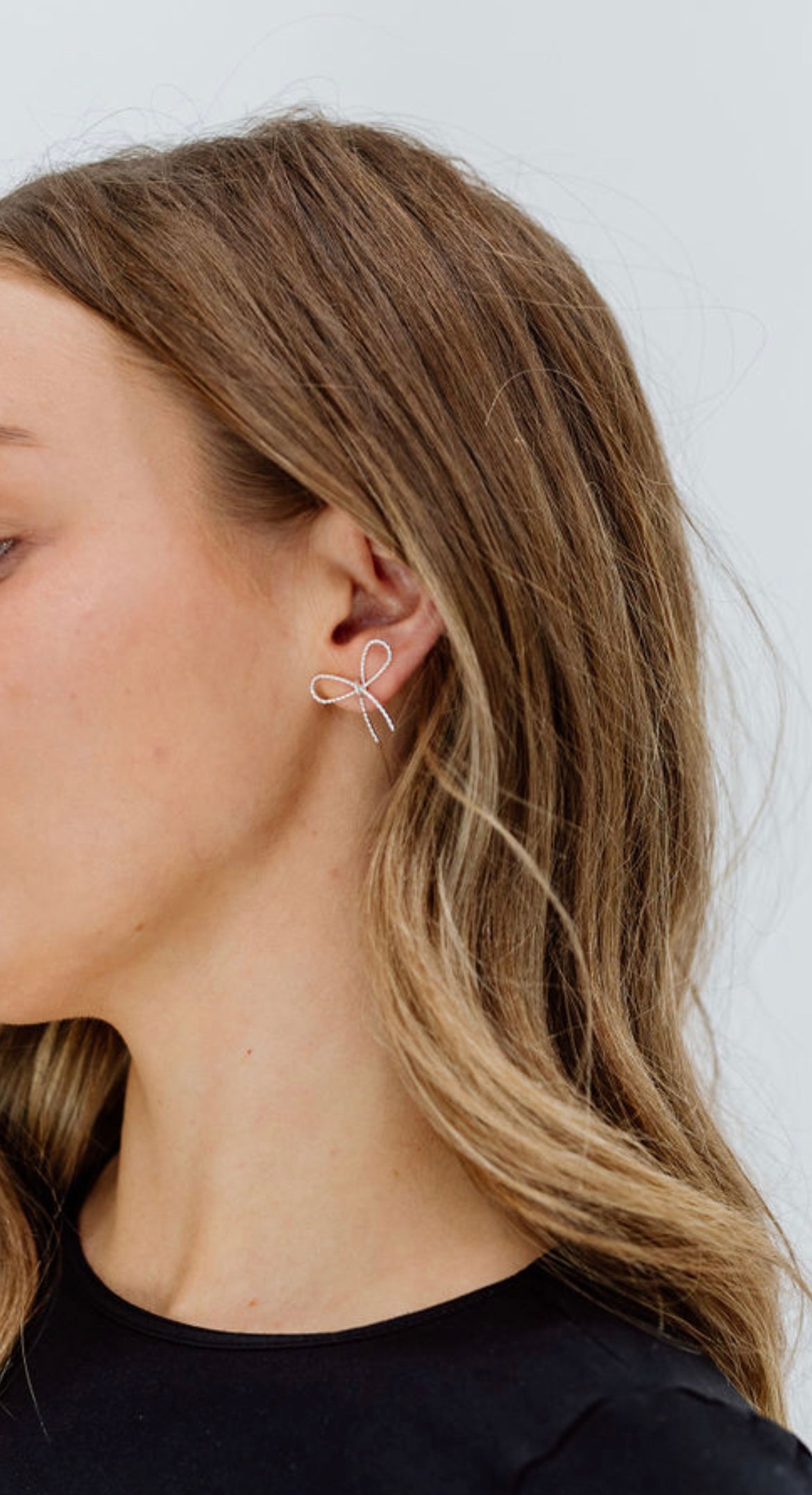 Rope Ribbon Knot Earrings