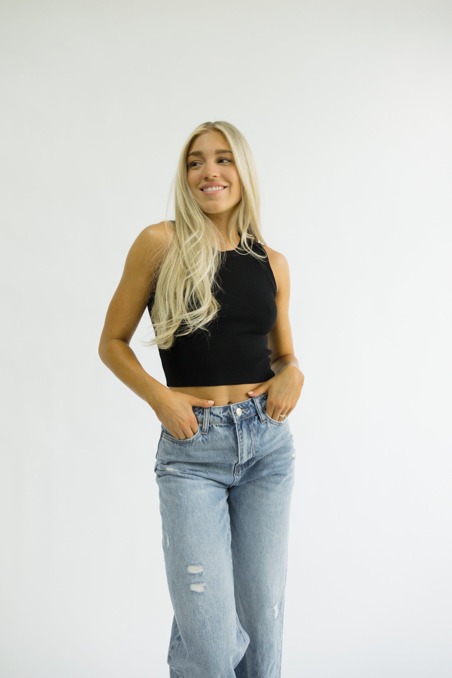 So Chic Tank // Black