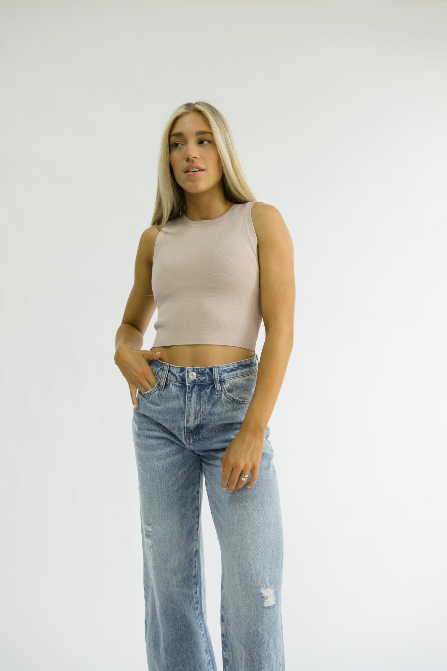 So Chic Tank // Blush
