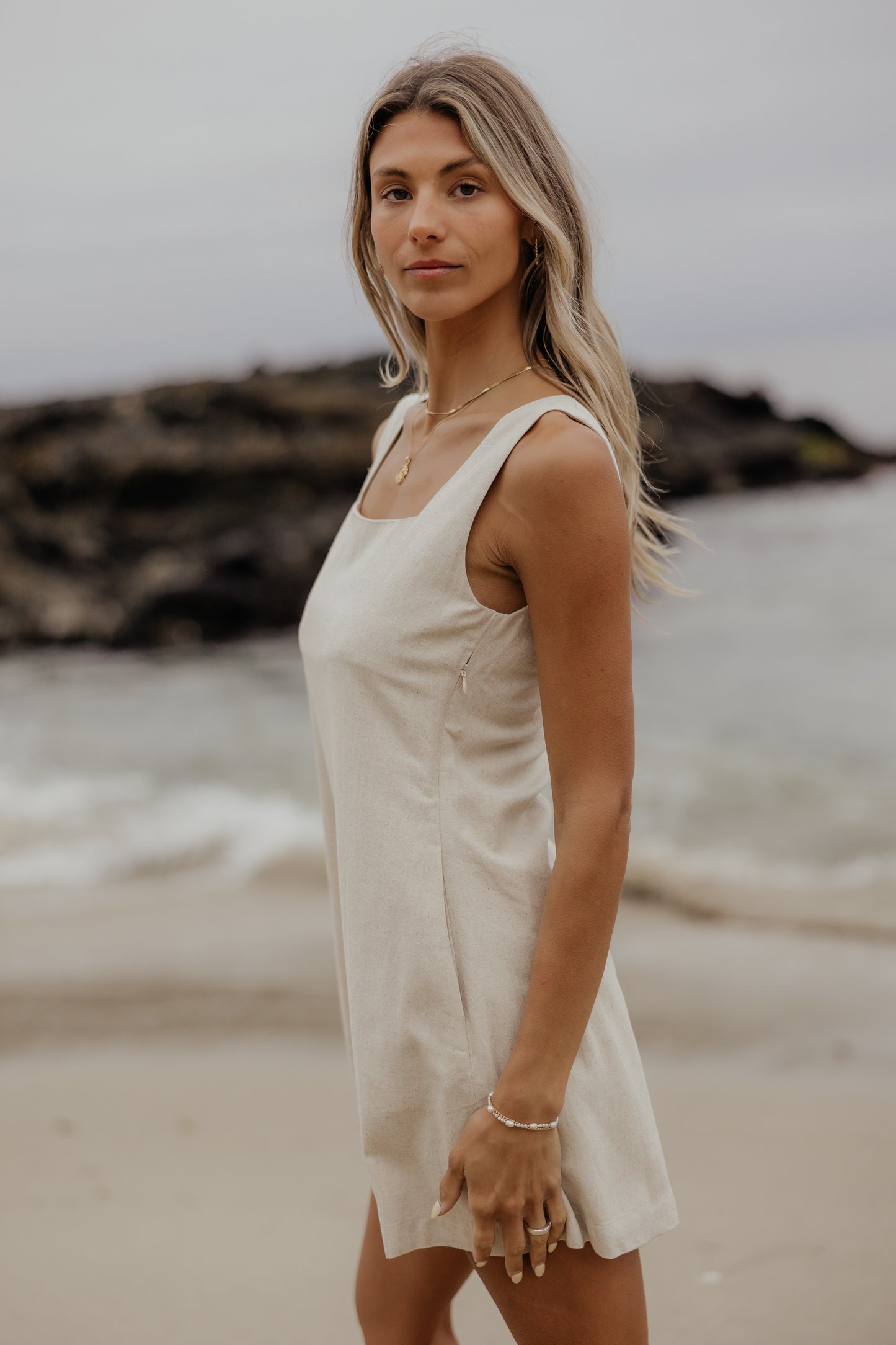 Shelley Dress // Oatmeal