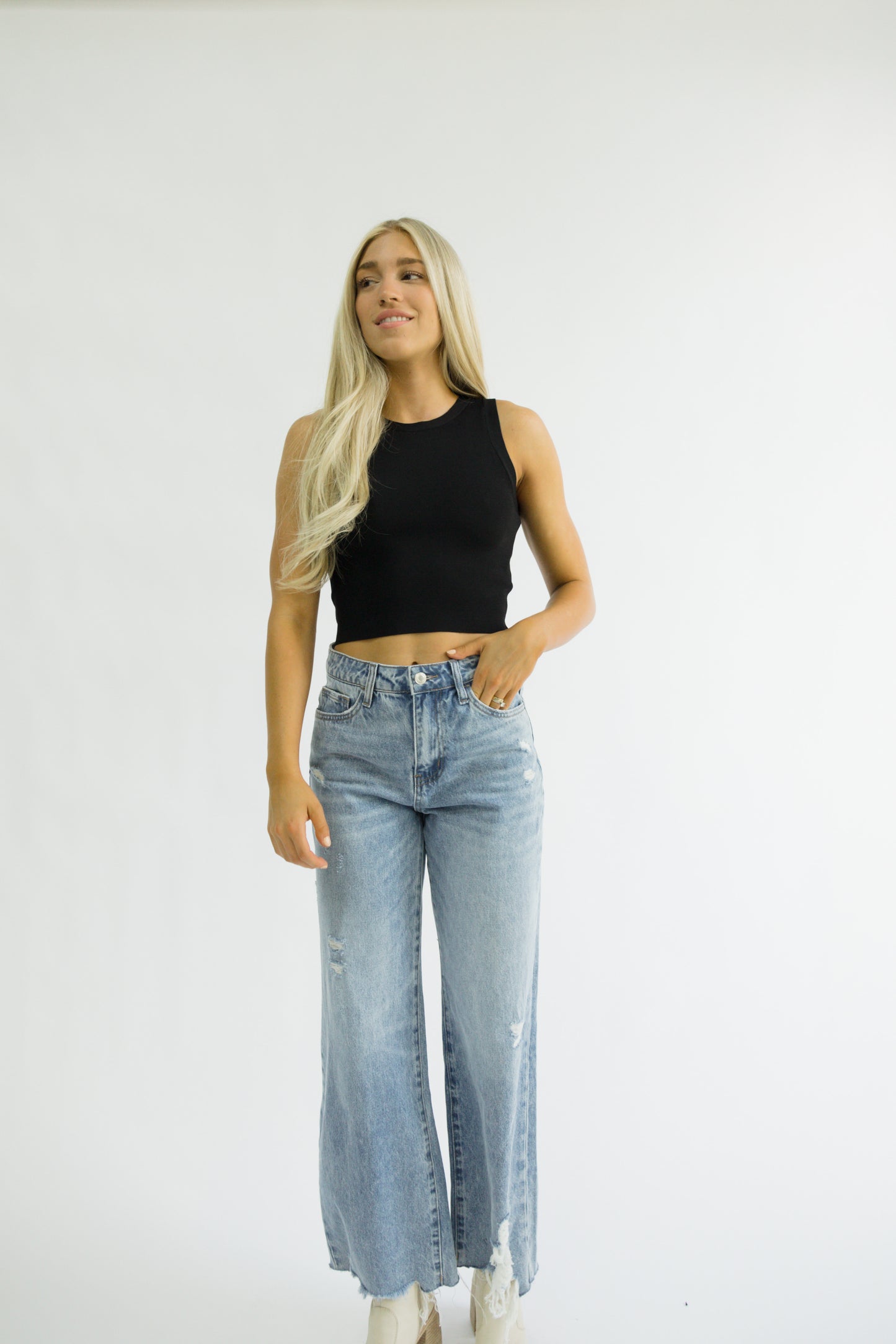 So Chic Tank // Black