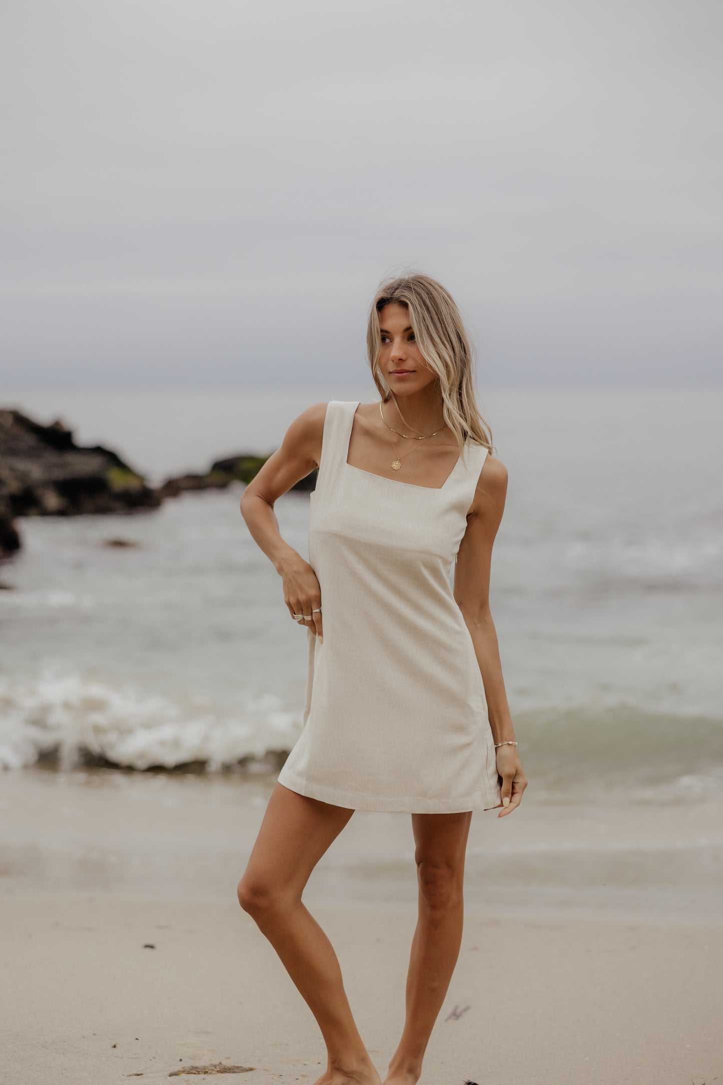 Shelley Dress // Oatmeal