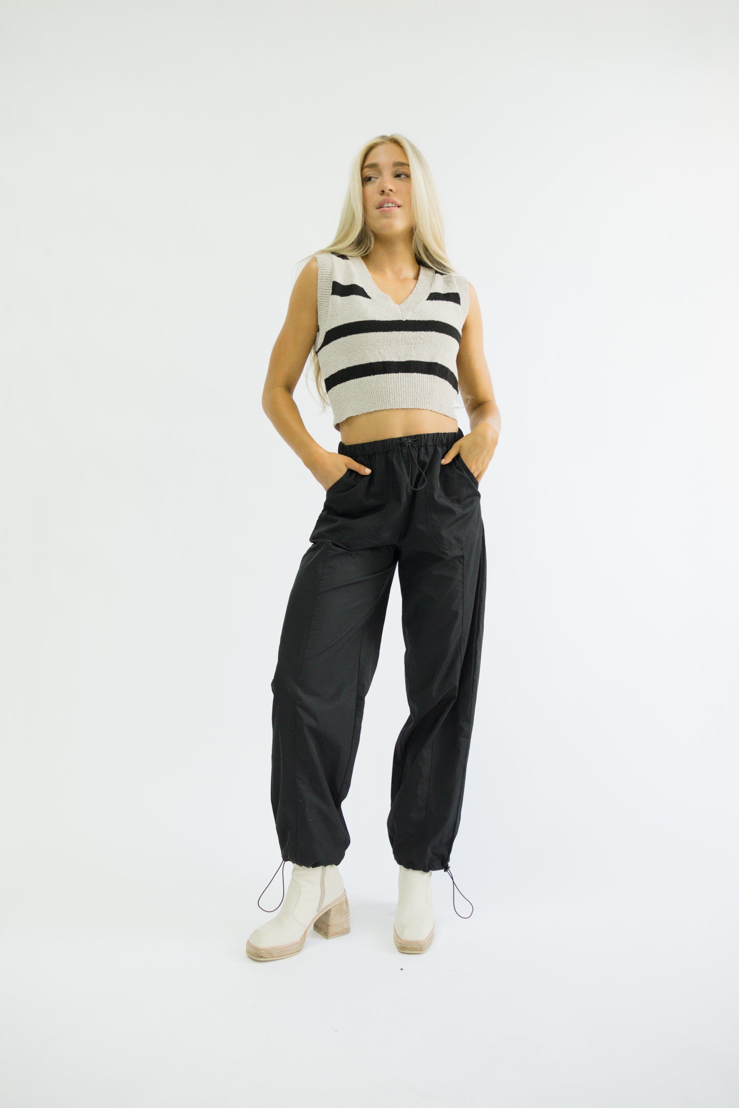 Brooklyn Stripe Sweater Vest