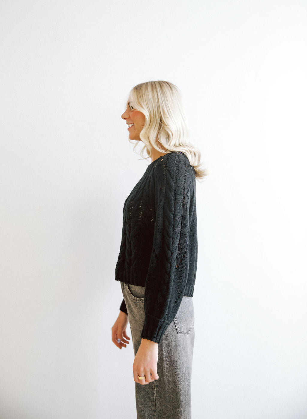Aster Sweater // Black