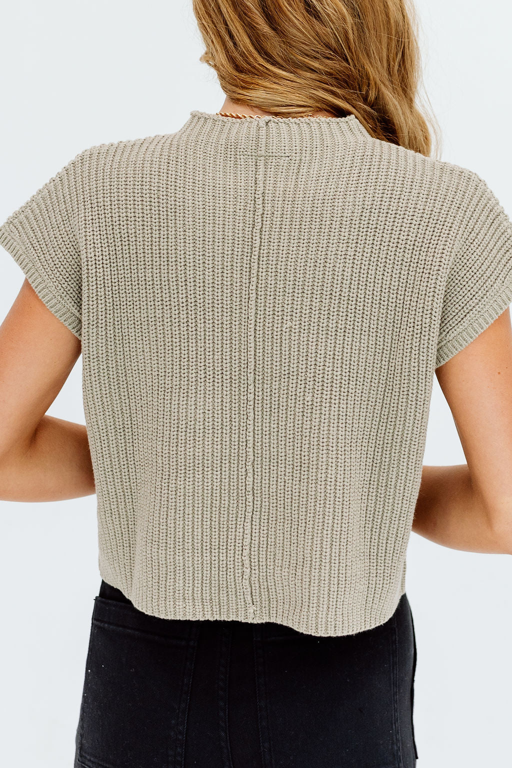 Chelsea Sweater Vest // Olive *RESTOCKED*