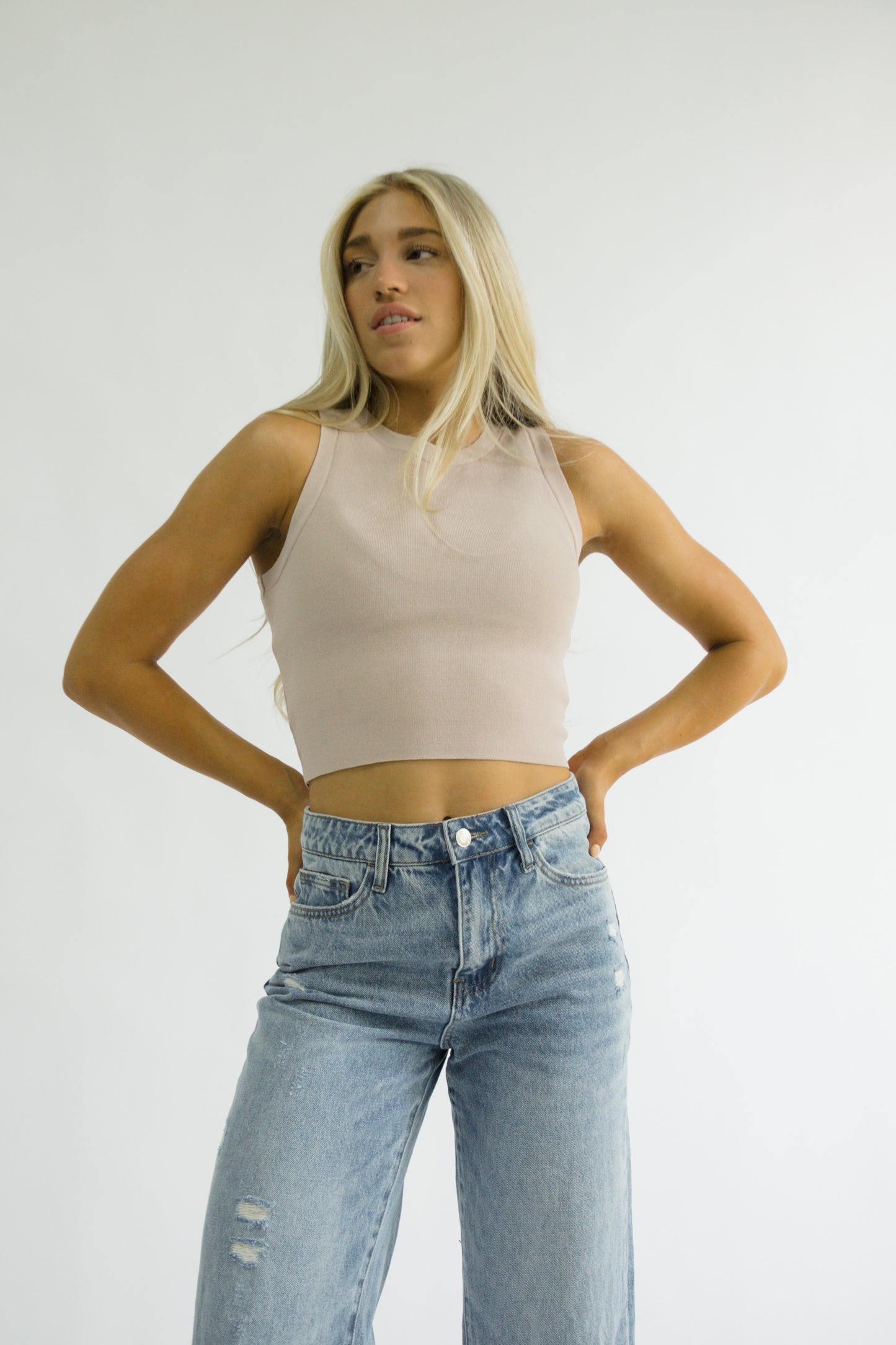 So Chic Tank // Blush