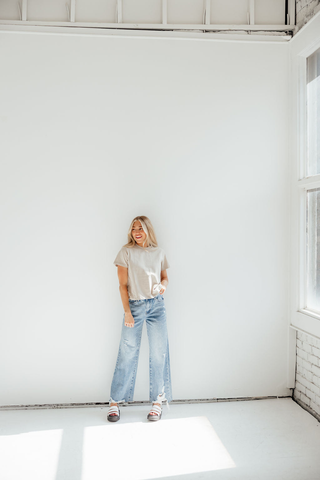 The PERFECT Tee // Taupe