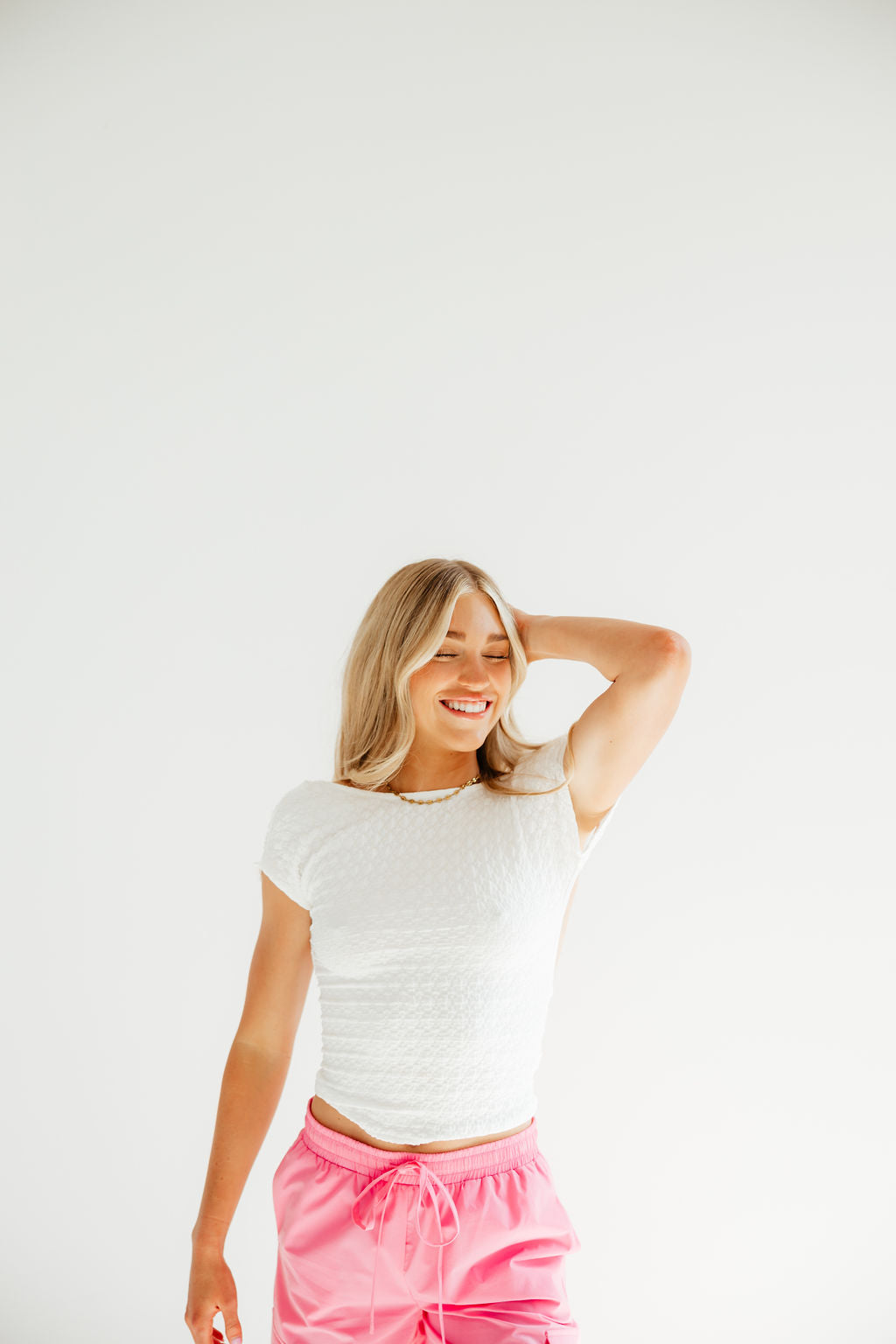 Piper Bubble Open Back Top