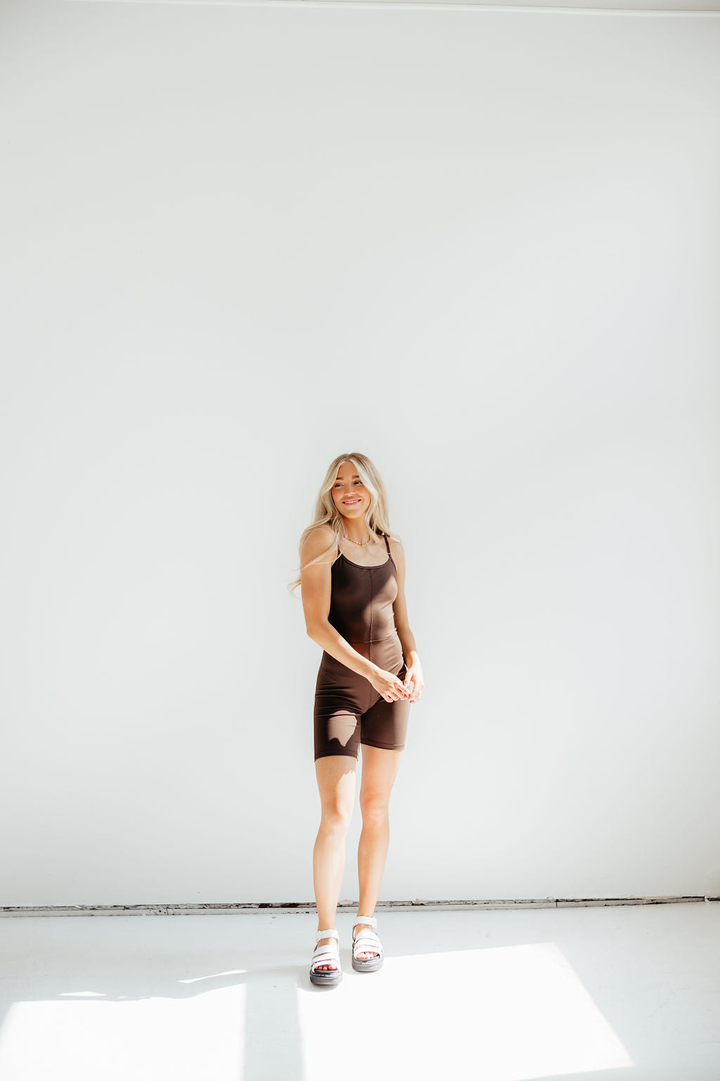 Icon Romper // Chocolate