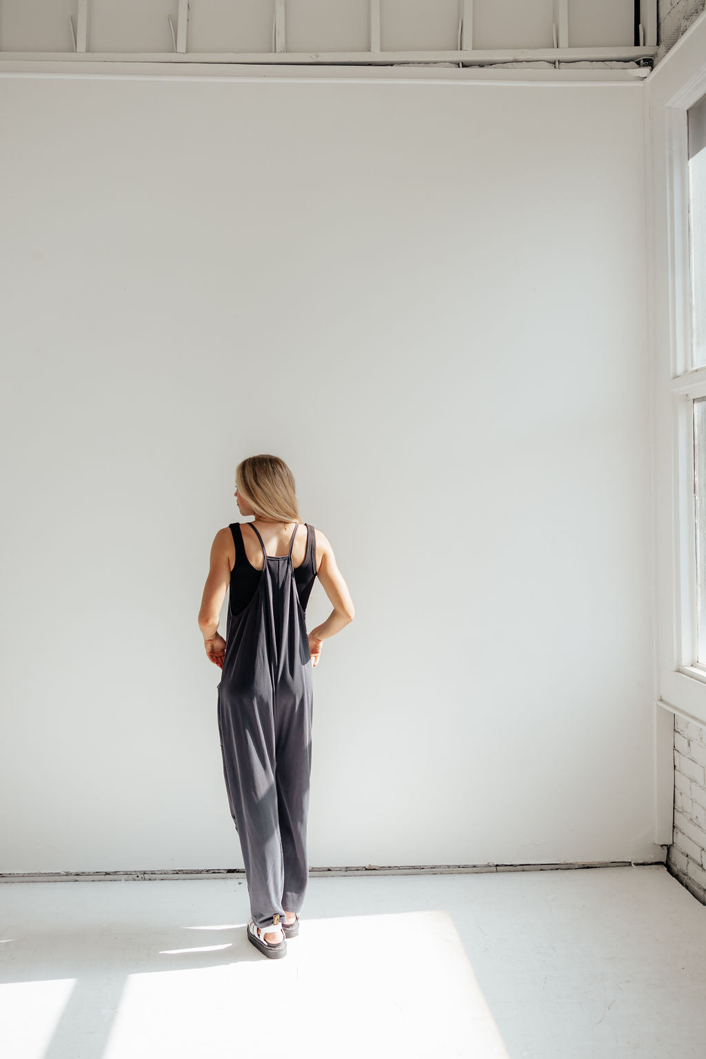 Forever Favorite Jumpsuit // Charcoal *RESTOCKED*