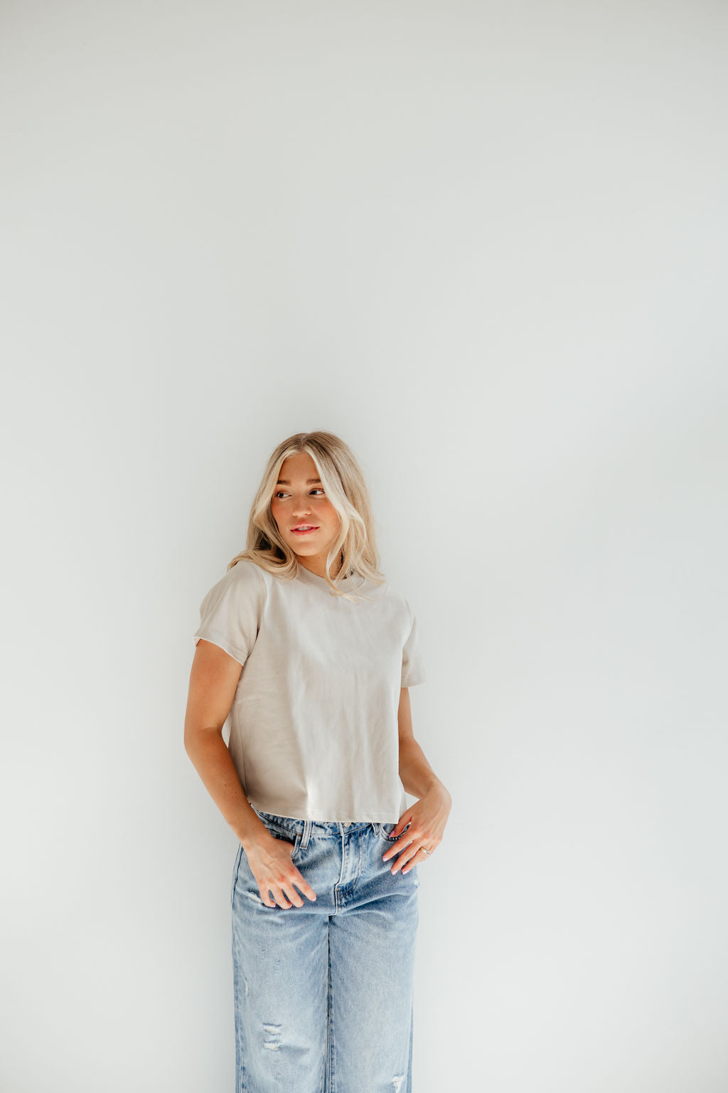 The PERFECT Tee // Taupe