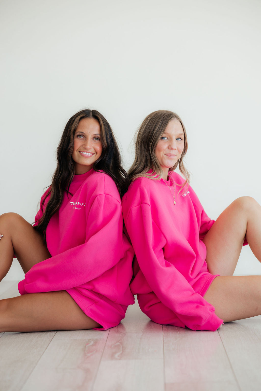 Isla Grove Original Crewneck // Hot Pink *RESTOCKED*